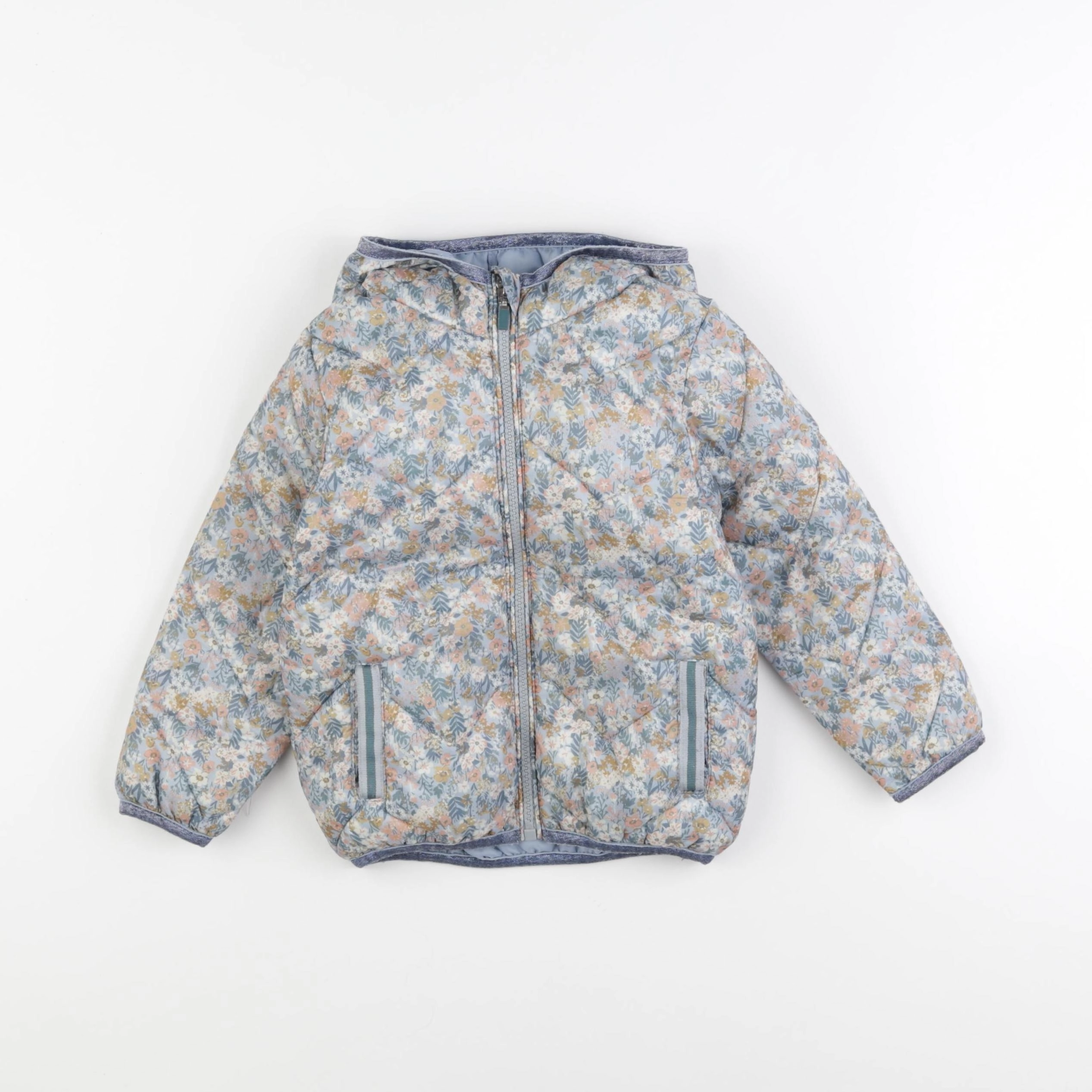 Vertbaudet - doudoune bleu - 3 ans