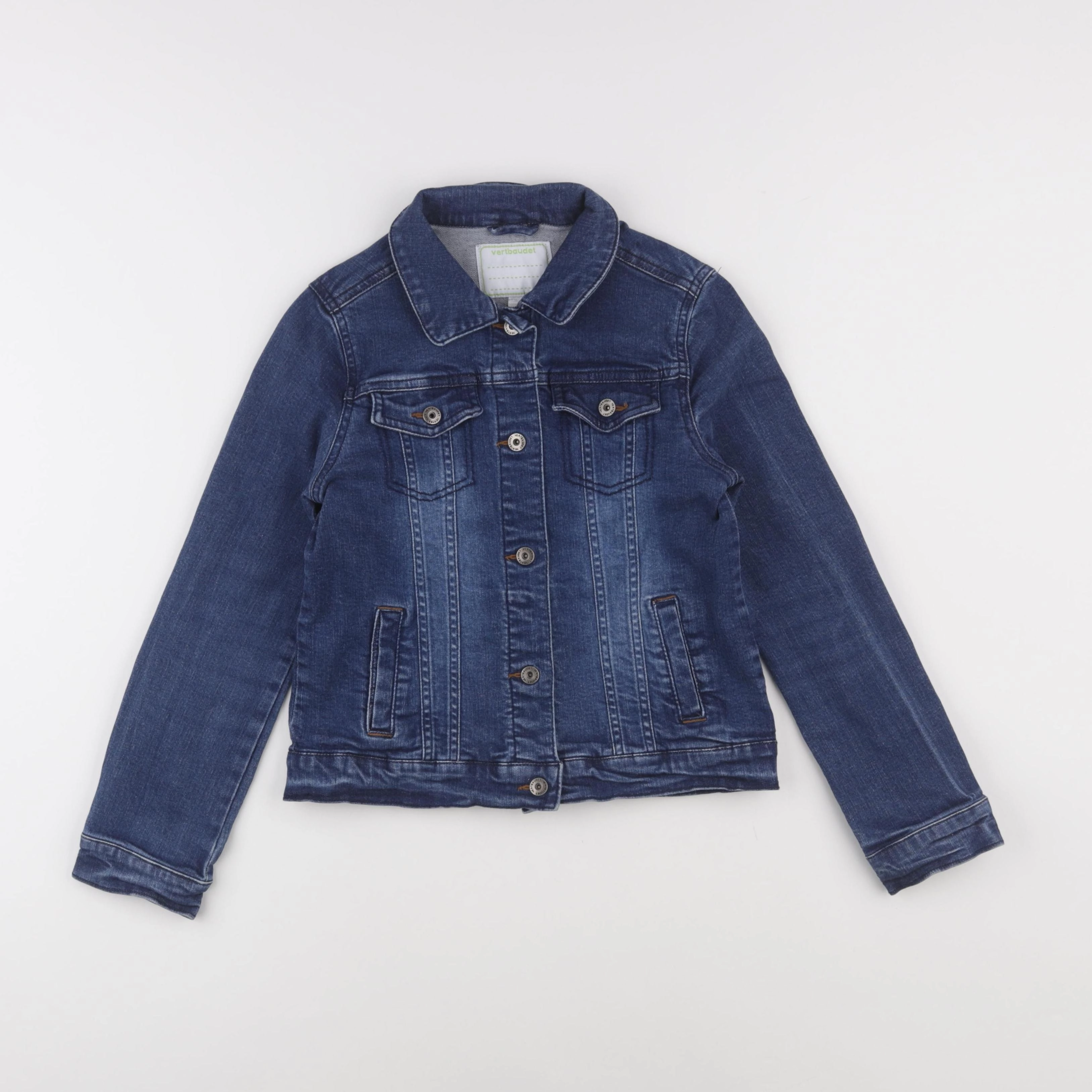 Vertbaudet - veste bleu - 10 ans