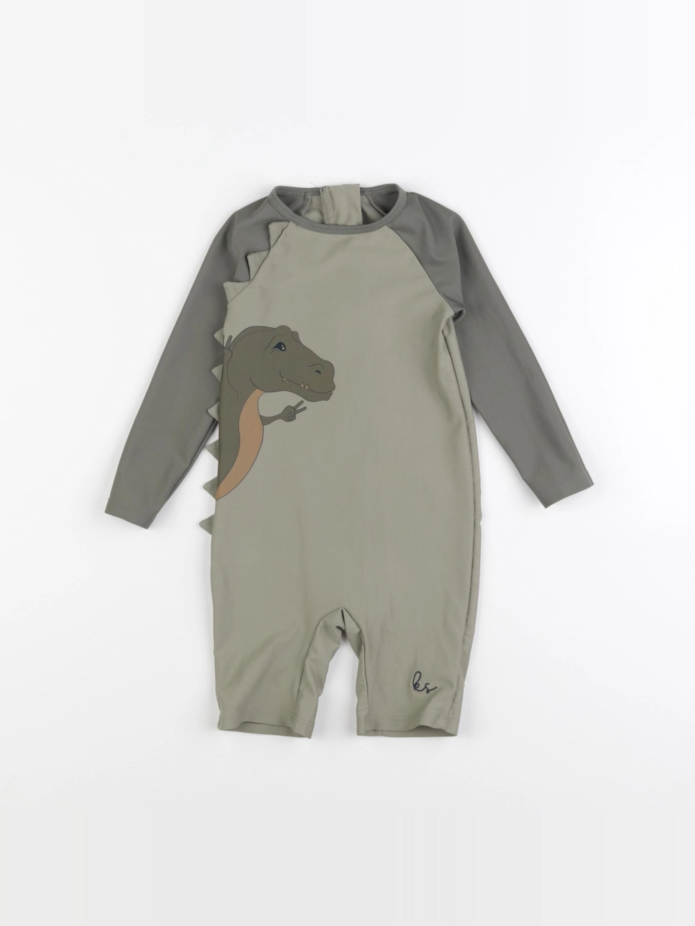 Konges slojd - combi de bain vert - 12 mois