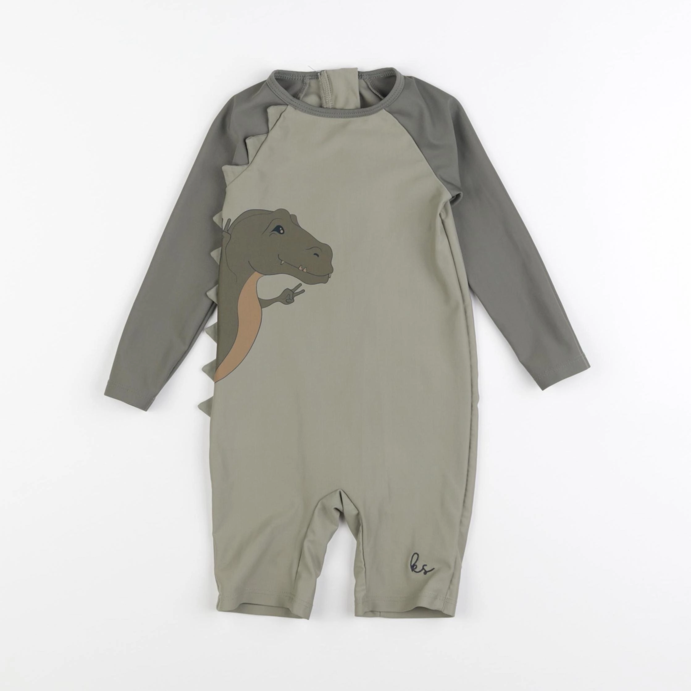 Konges slojd - combi de bain vert - 12 mois
