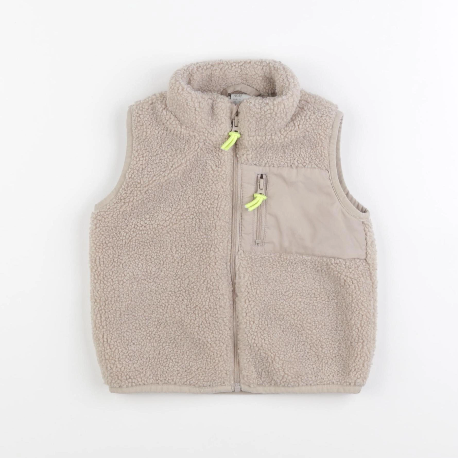 H&M - gilet beige - 6/9 mois