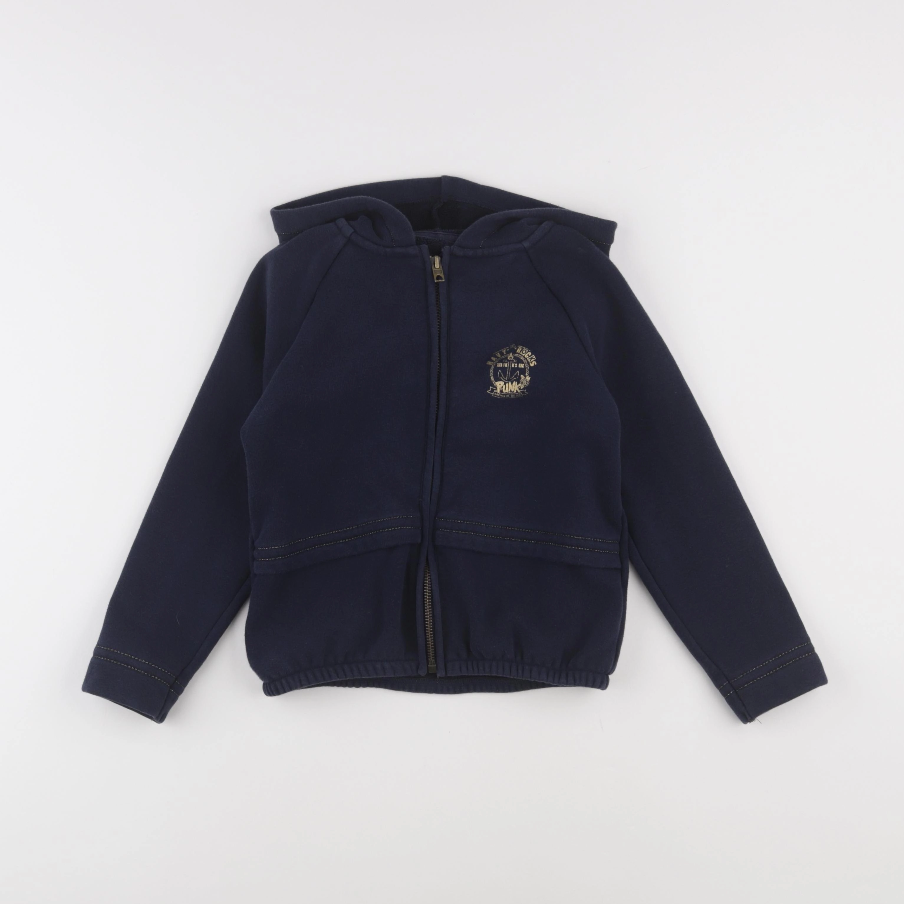 IKKS - sweat bleu - 8 ans