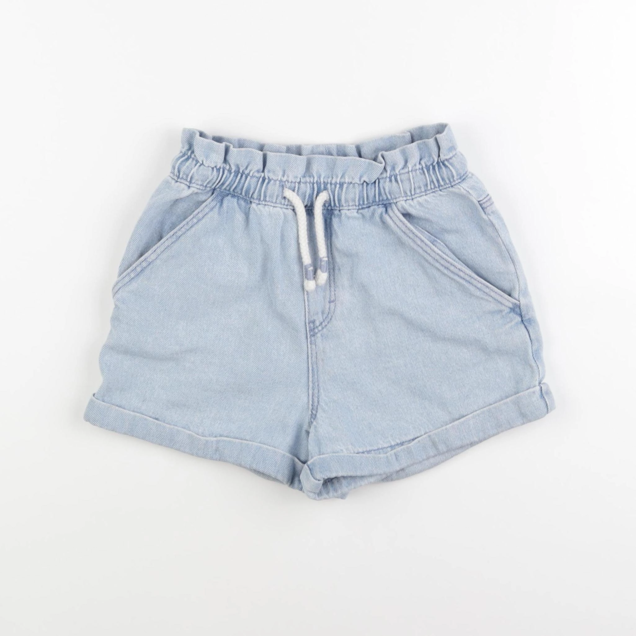 Monoprix - short bleu - 8 ans
