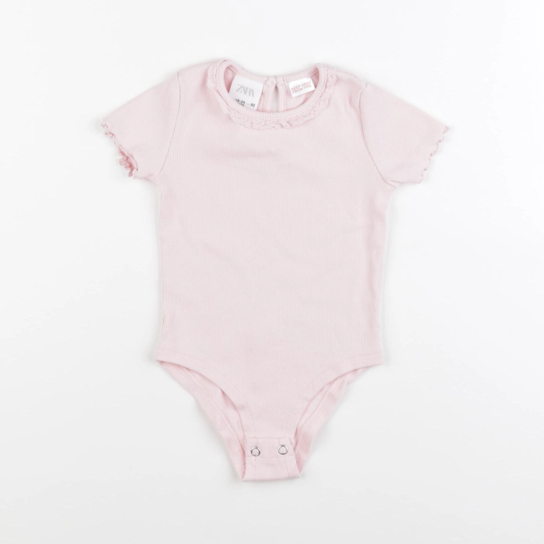 Zara - body rose - 18/24 mois