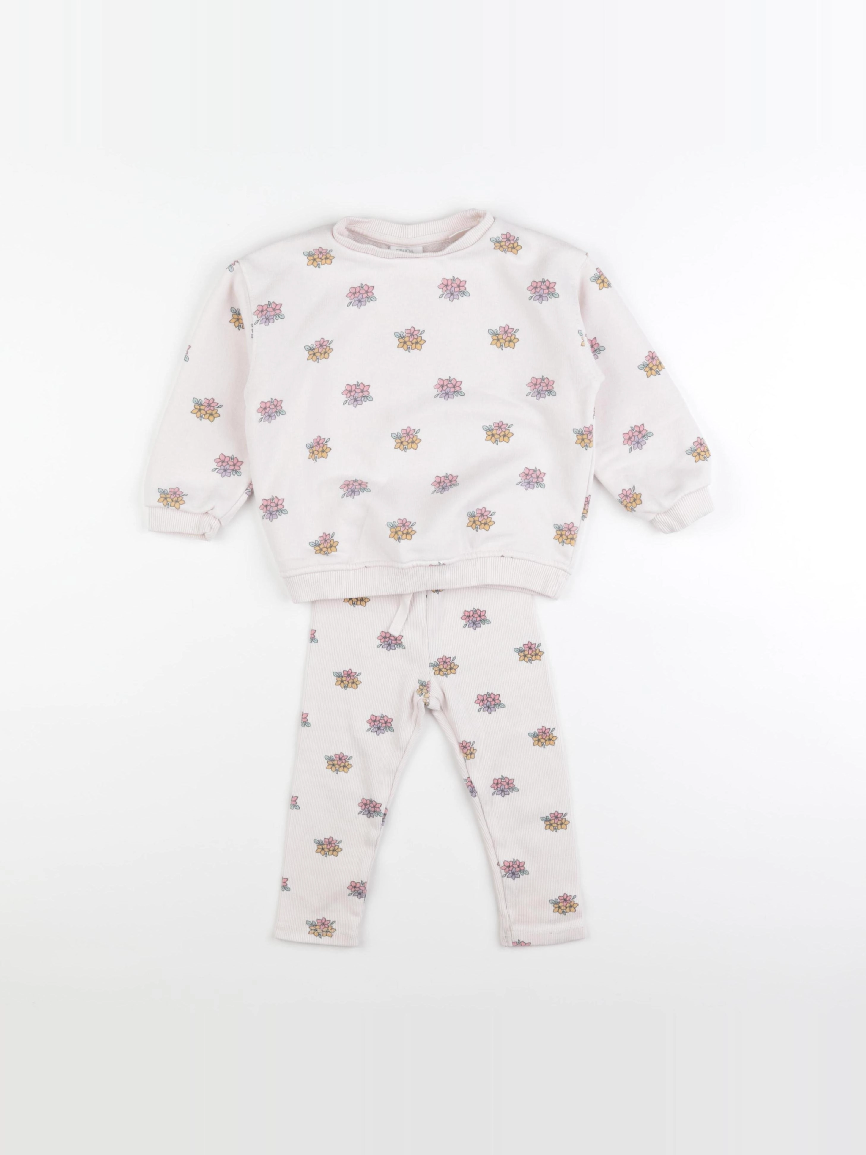Zara - ensemble rose - 18/24 mois