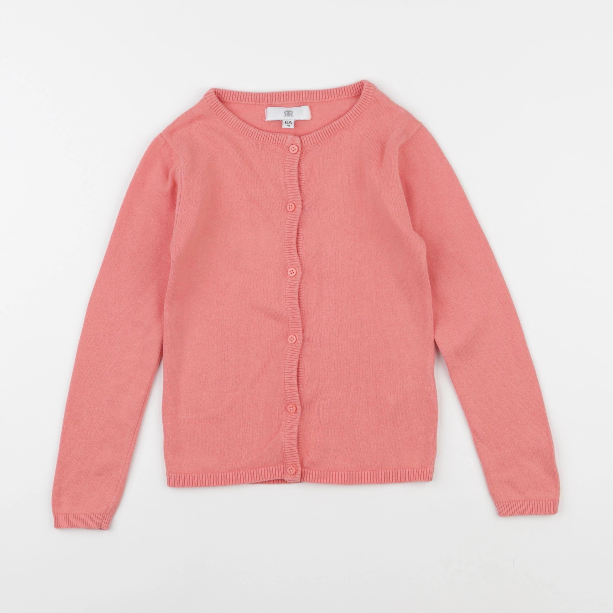 La Redoute - gilet rose - 6 ans