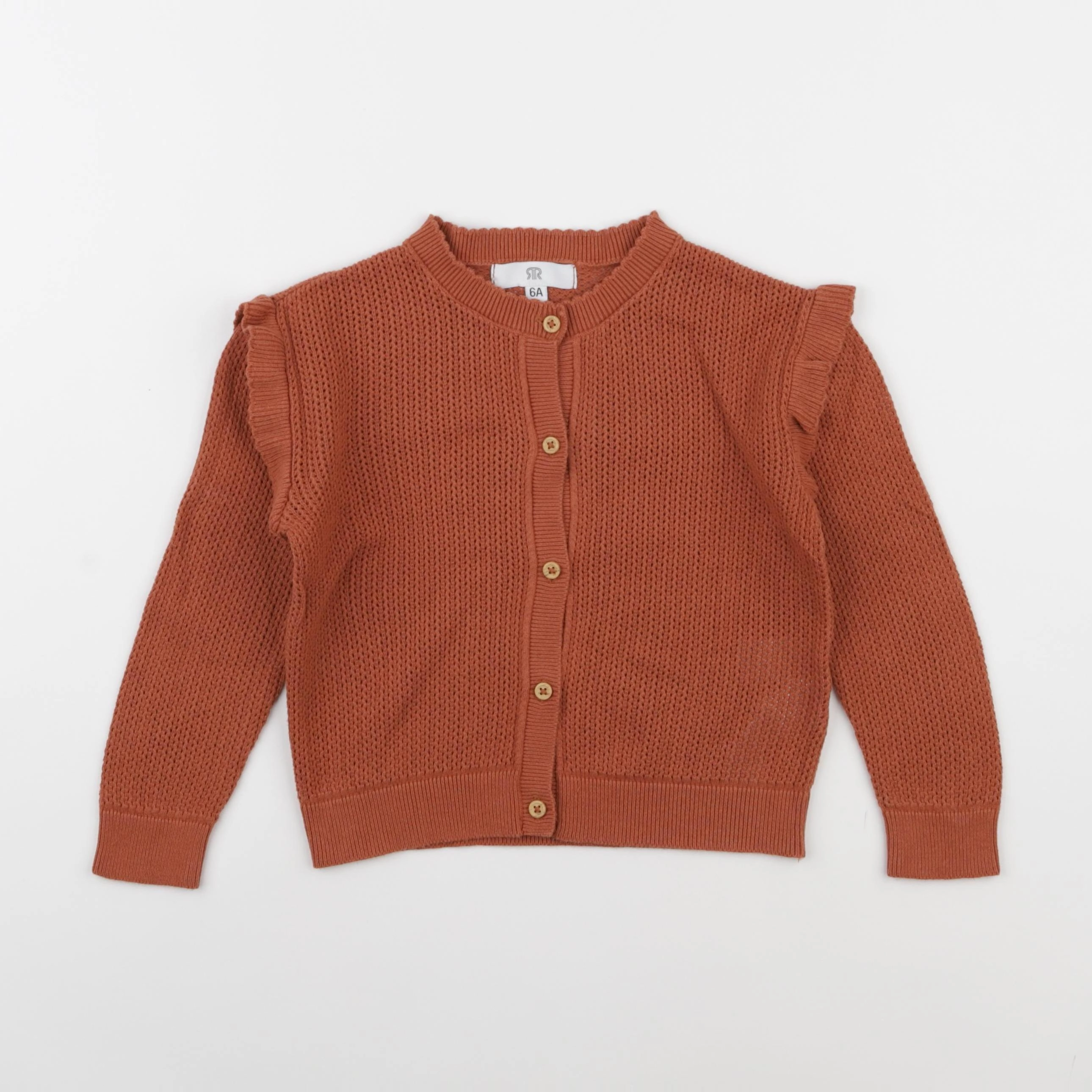La Redoute - gilet marron - 6 ans
