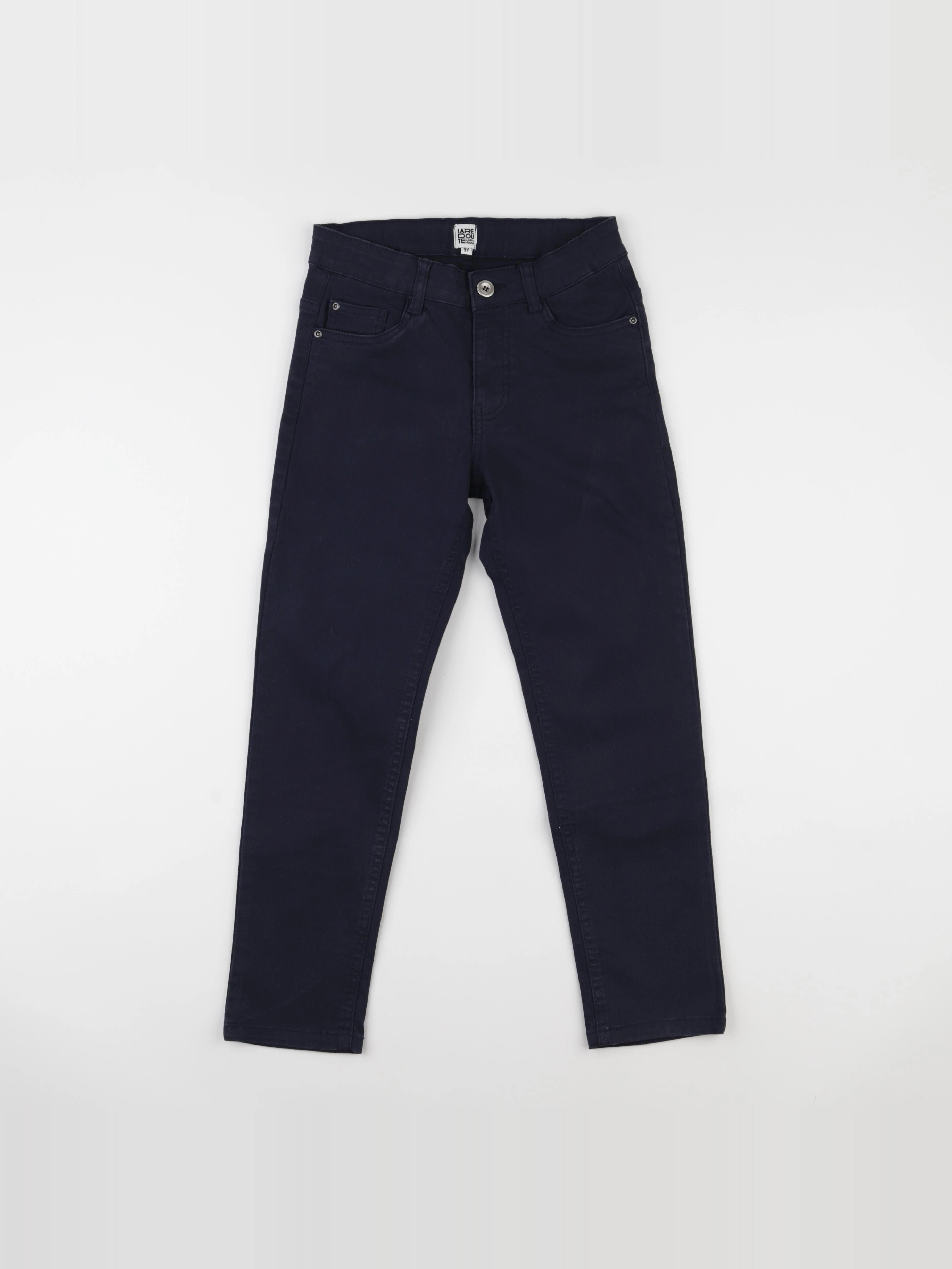 La Redoute - pantalon bleu - 9 ans