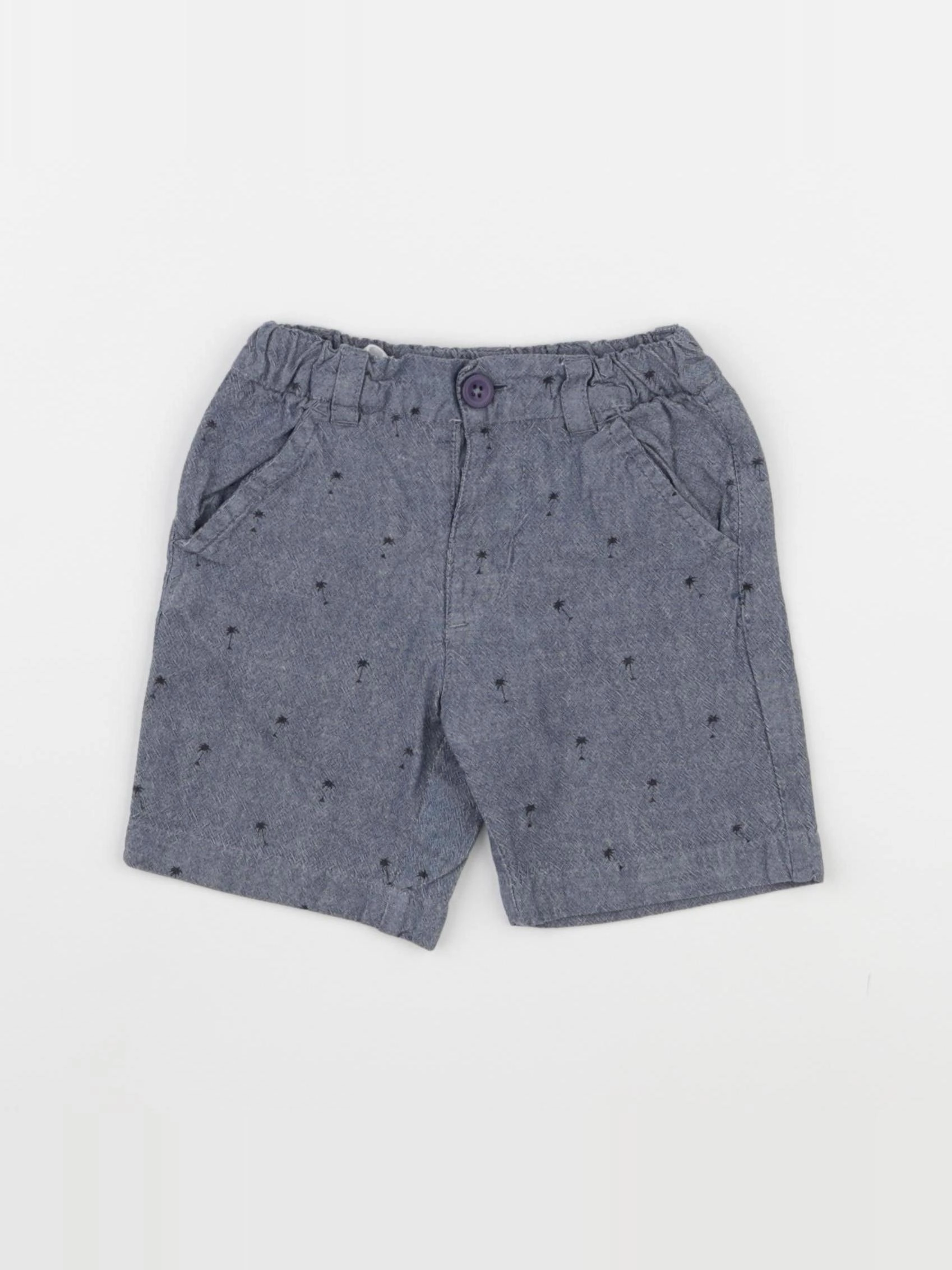 Boutchou - short bleu - 18 mois