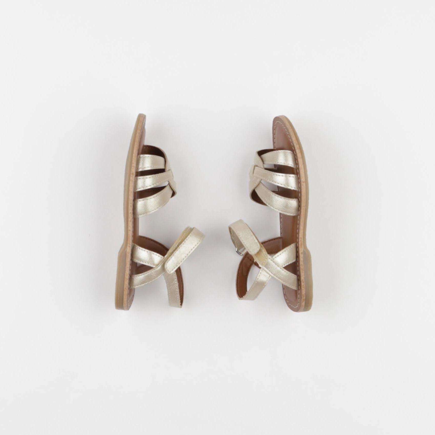La Redoute - sandales beige, or - pointure 28