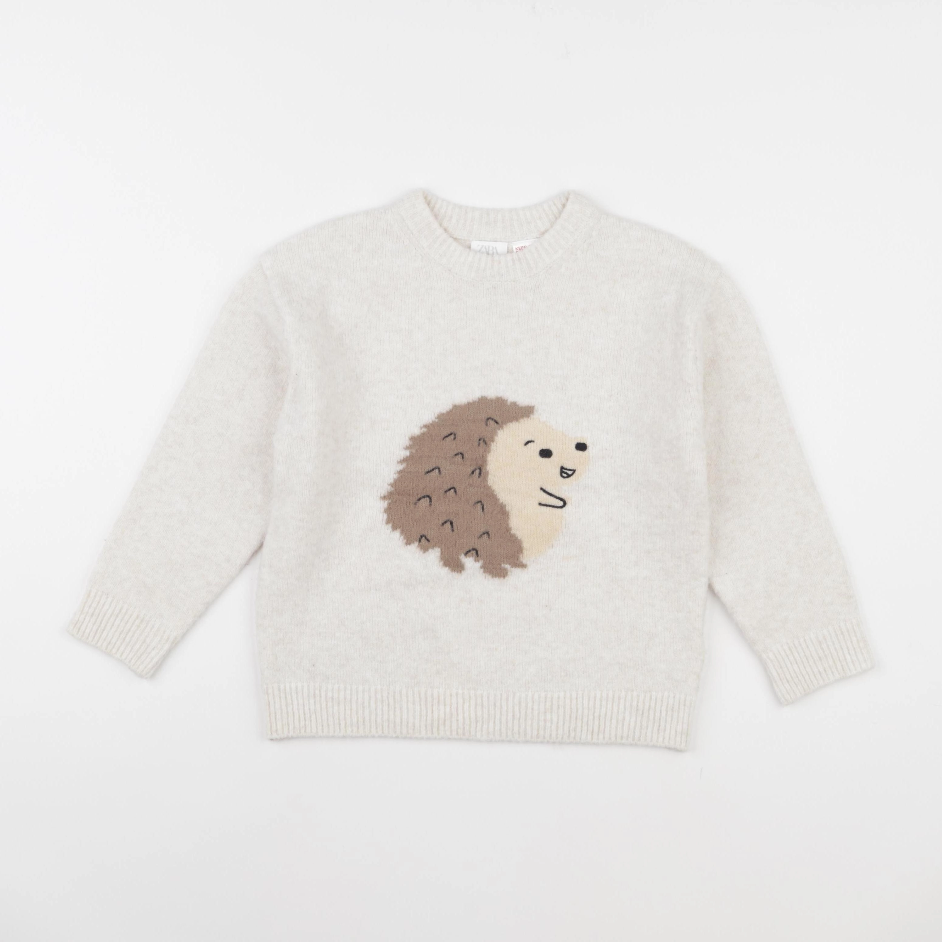 Zara - pull blanc - 4/5 ans