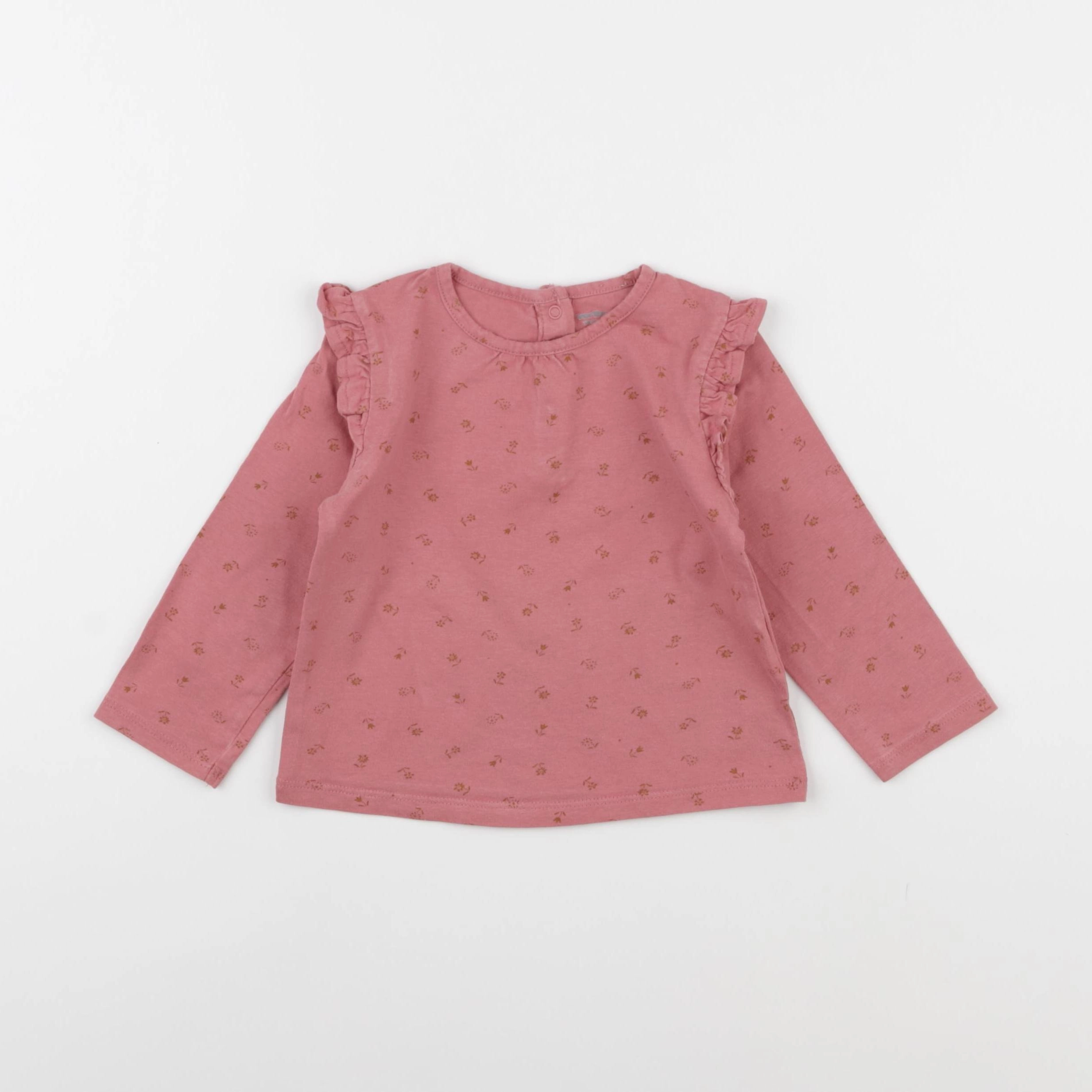 Vertbaudet - tee-shirt rose - 18 mois