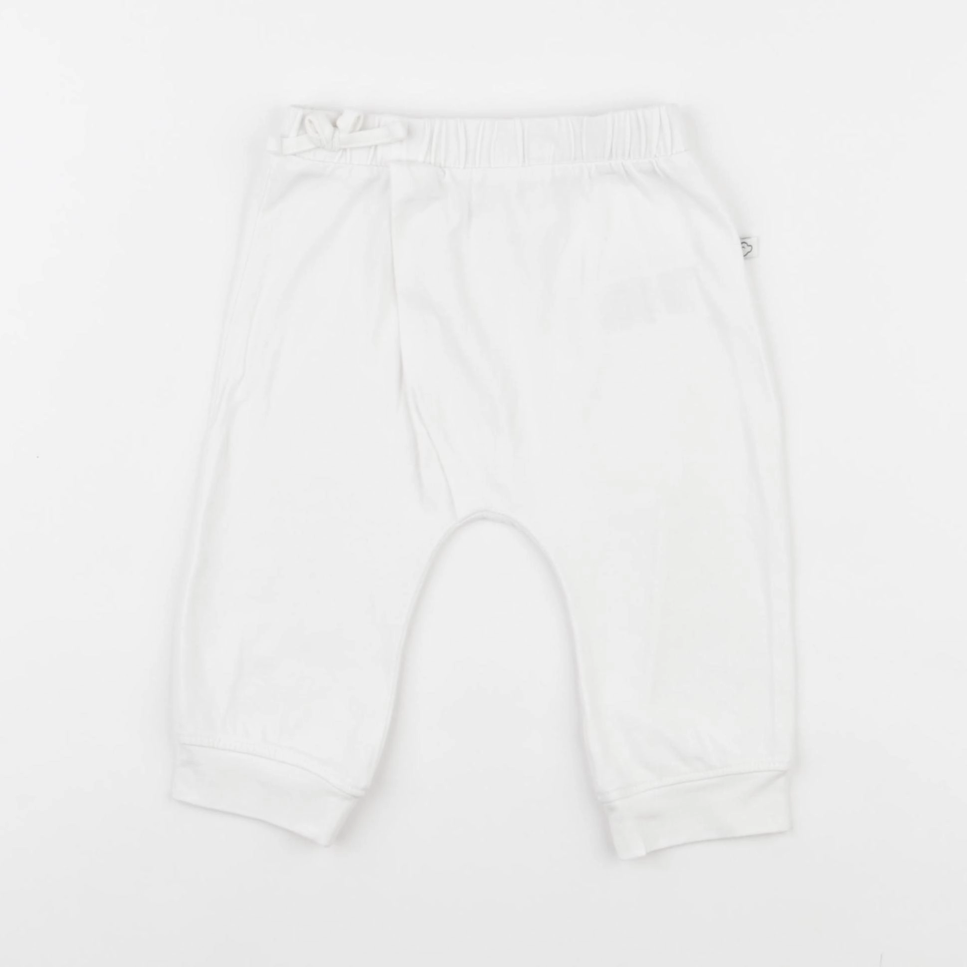 Vertbaudet - legging blanc - 12 mois