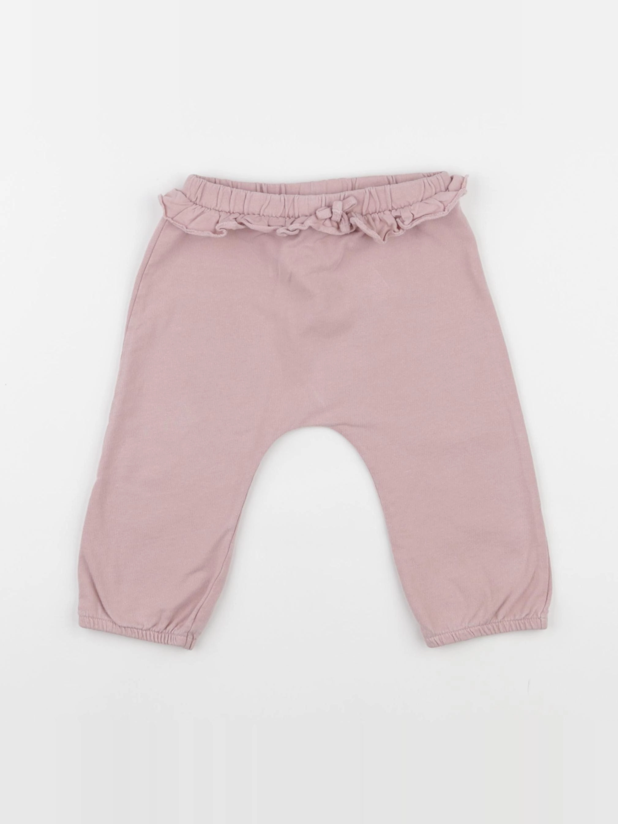 Vertbaudet - sarouel rose - 12 mois