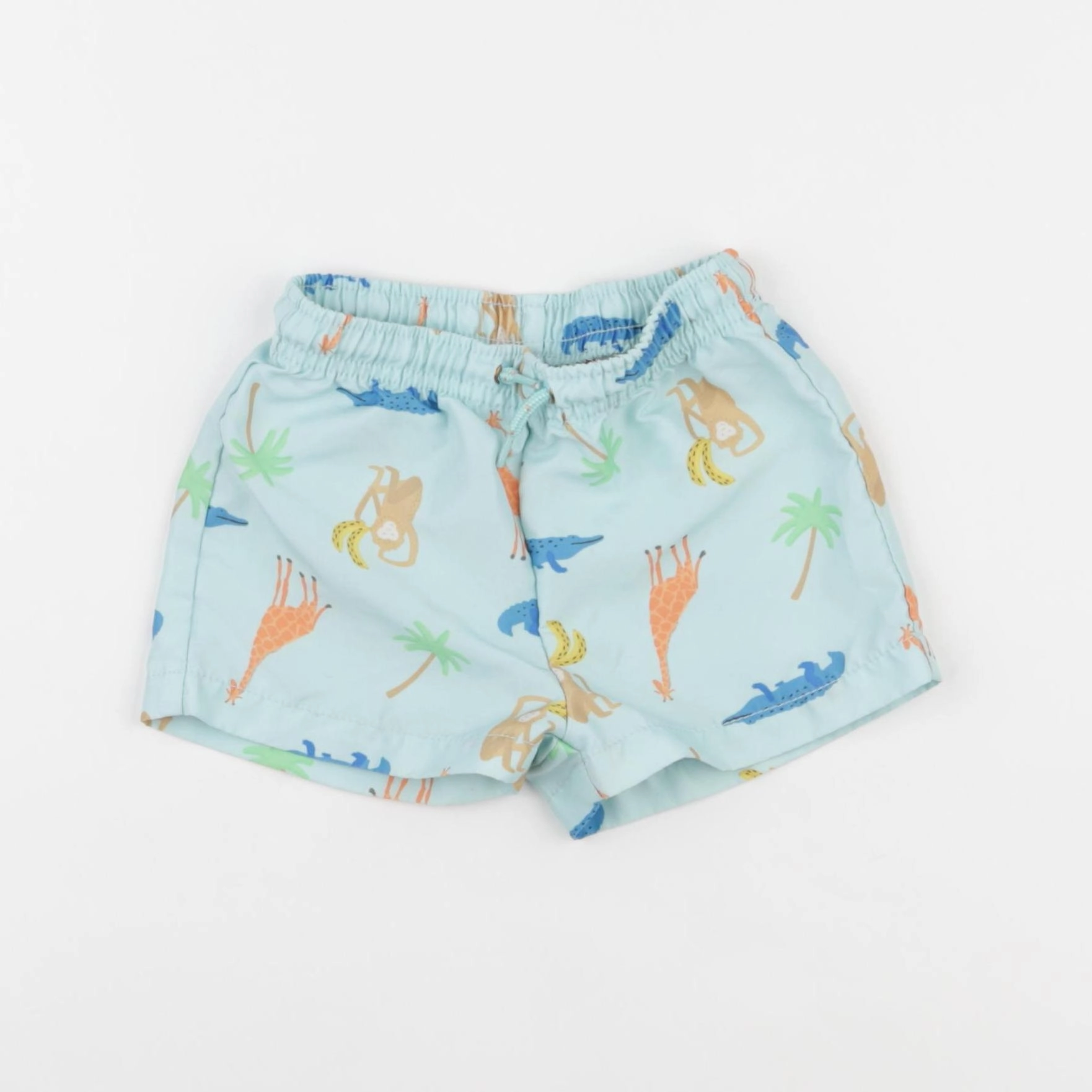 Zara - maillot de bain bleu - 12/24 mois