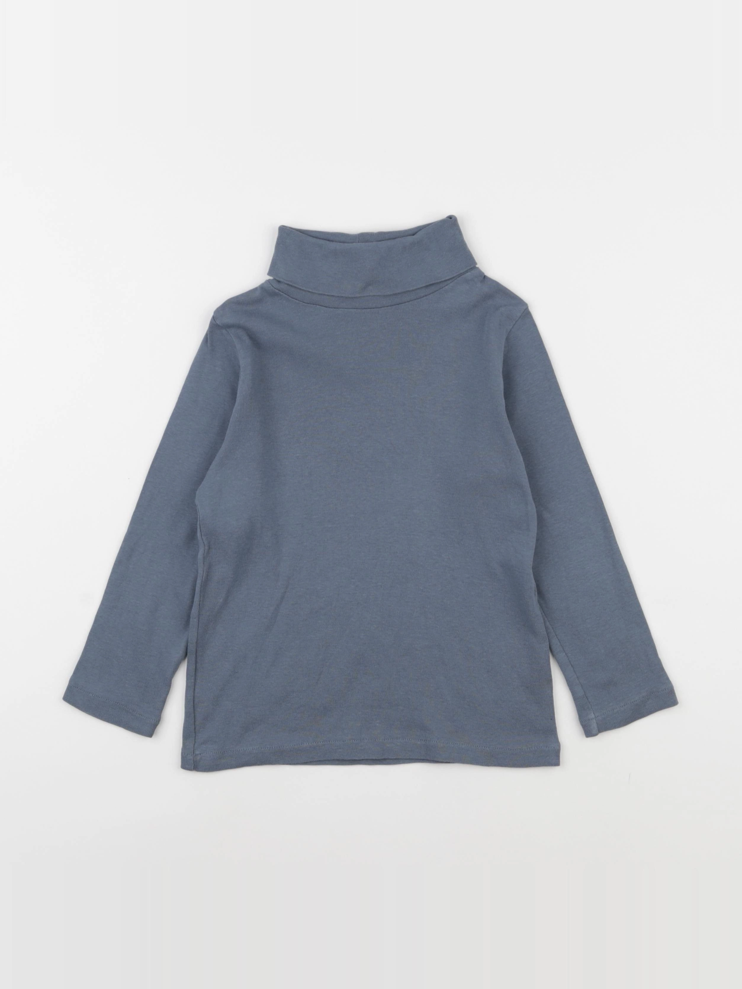 Vertbaudet - sous-pull bleu - 6 ans
