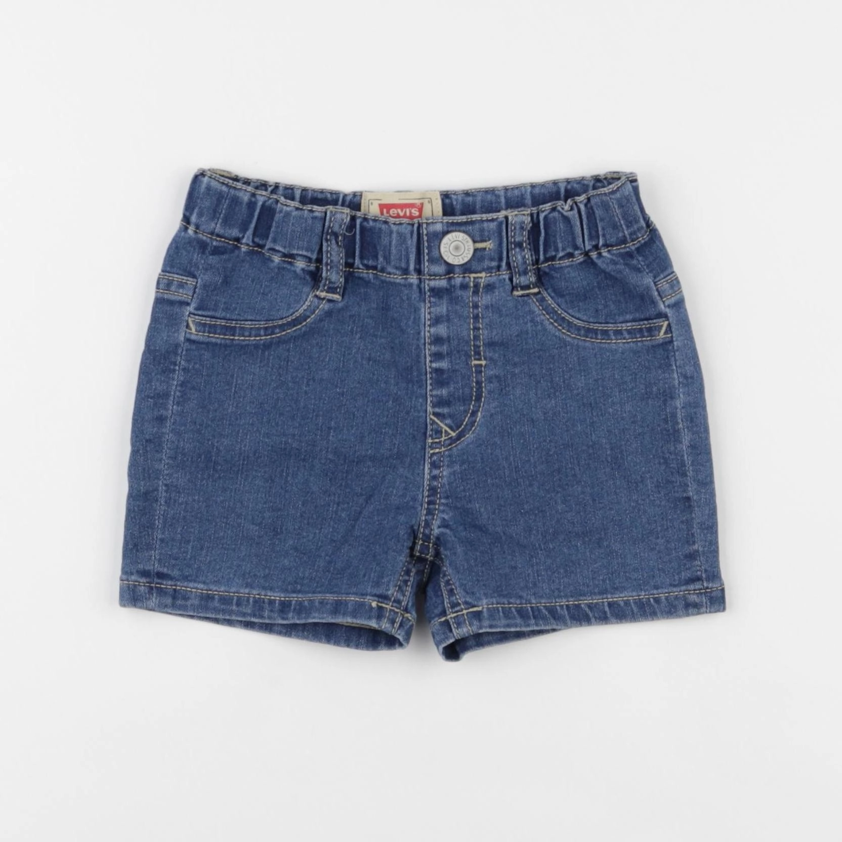 Levi's - short bleu - 36 mois