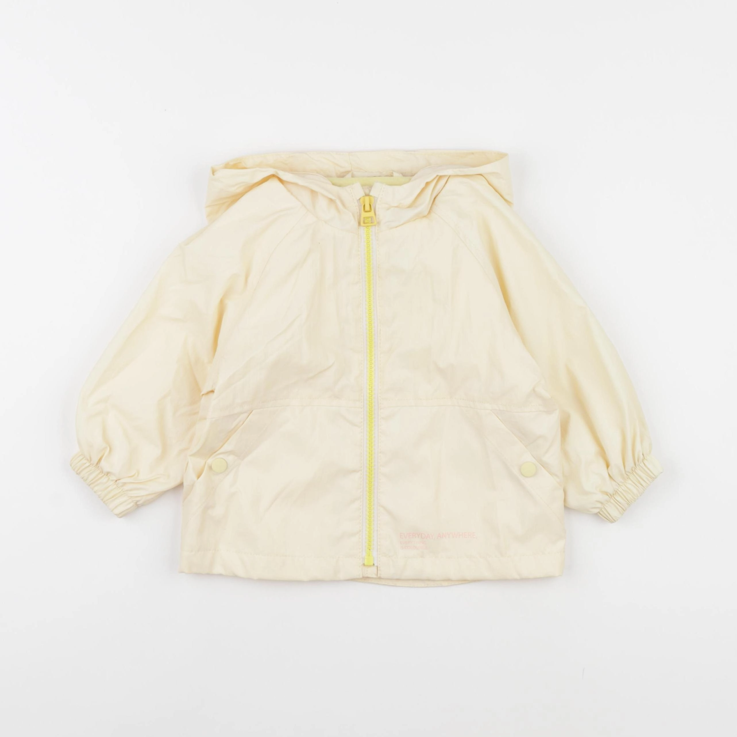 Zara - coupe-vent jaune - 9/12 mois