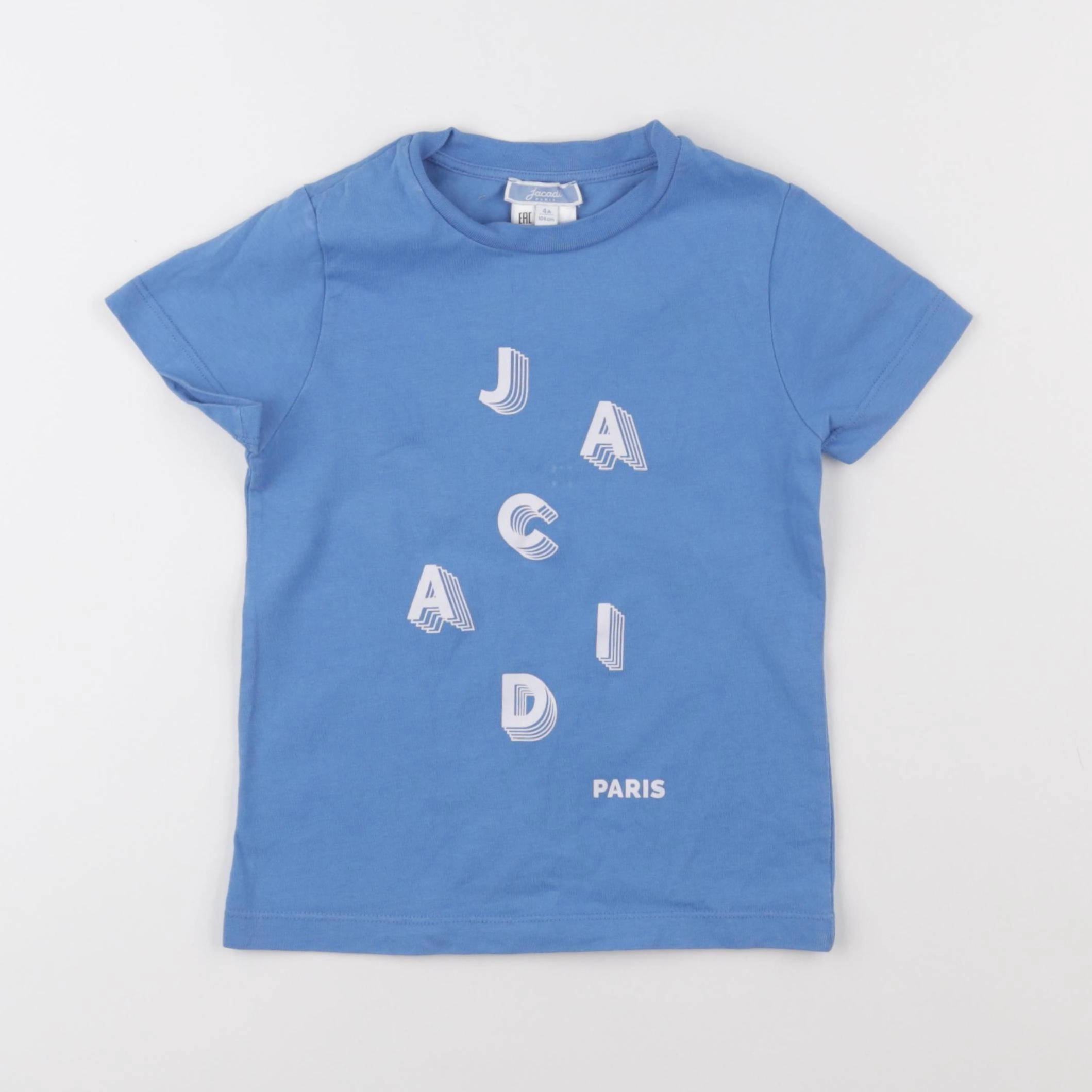 Jacadi - tee-shirt bleu - 4 ans