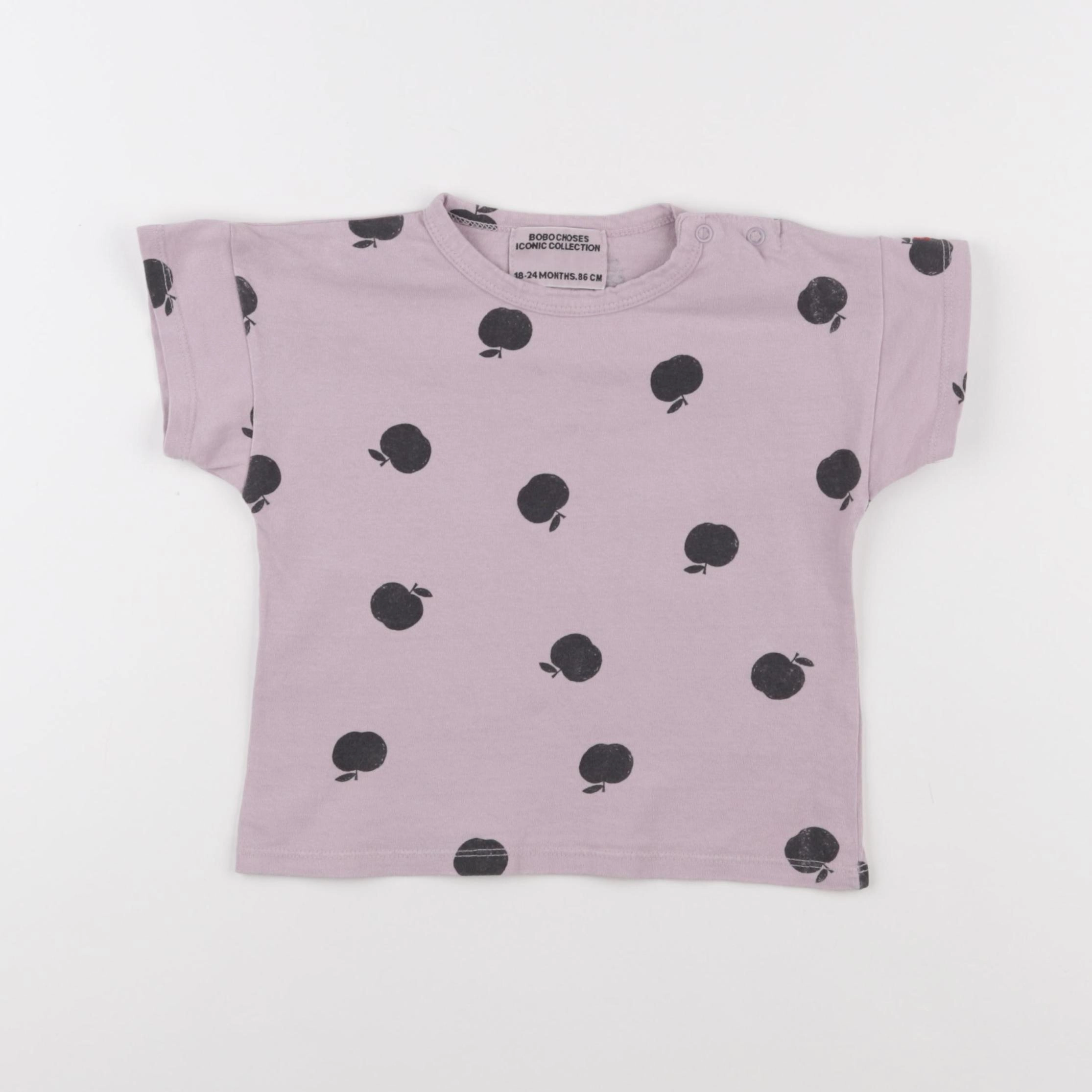 Bobo Choses - tee-shirt rose - 18/24 mois