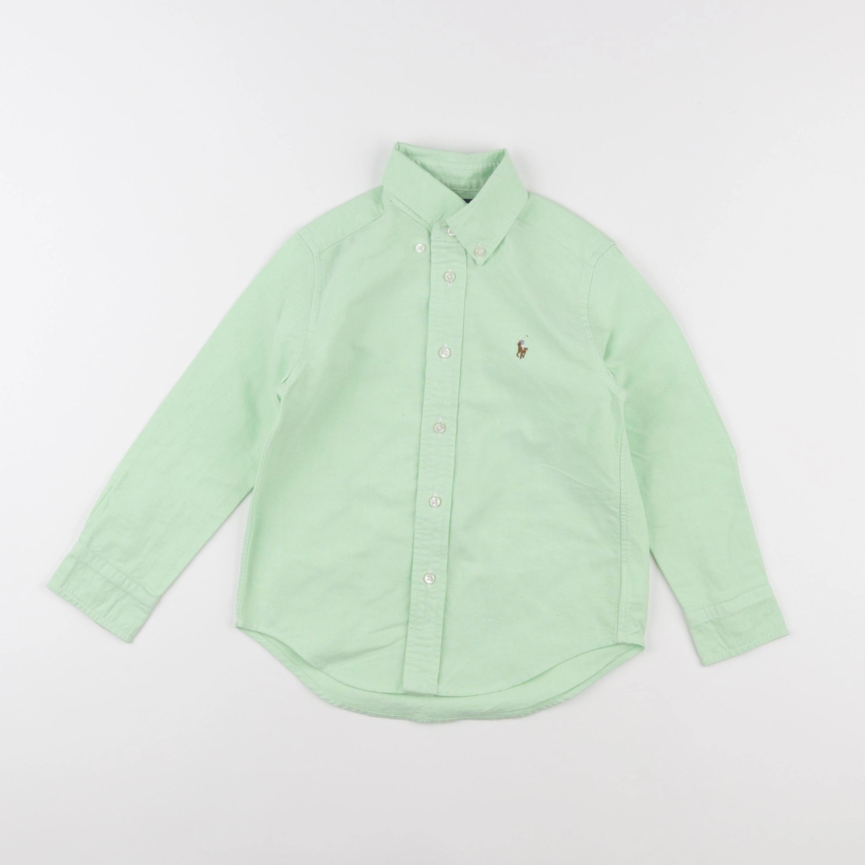 Ralph Lauren - chemise vert - 4 ans