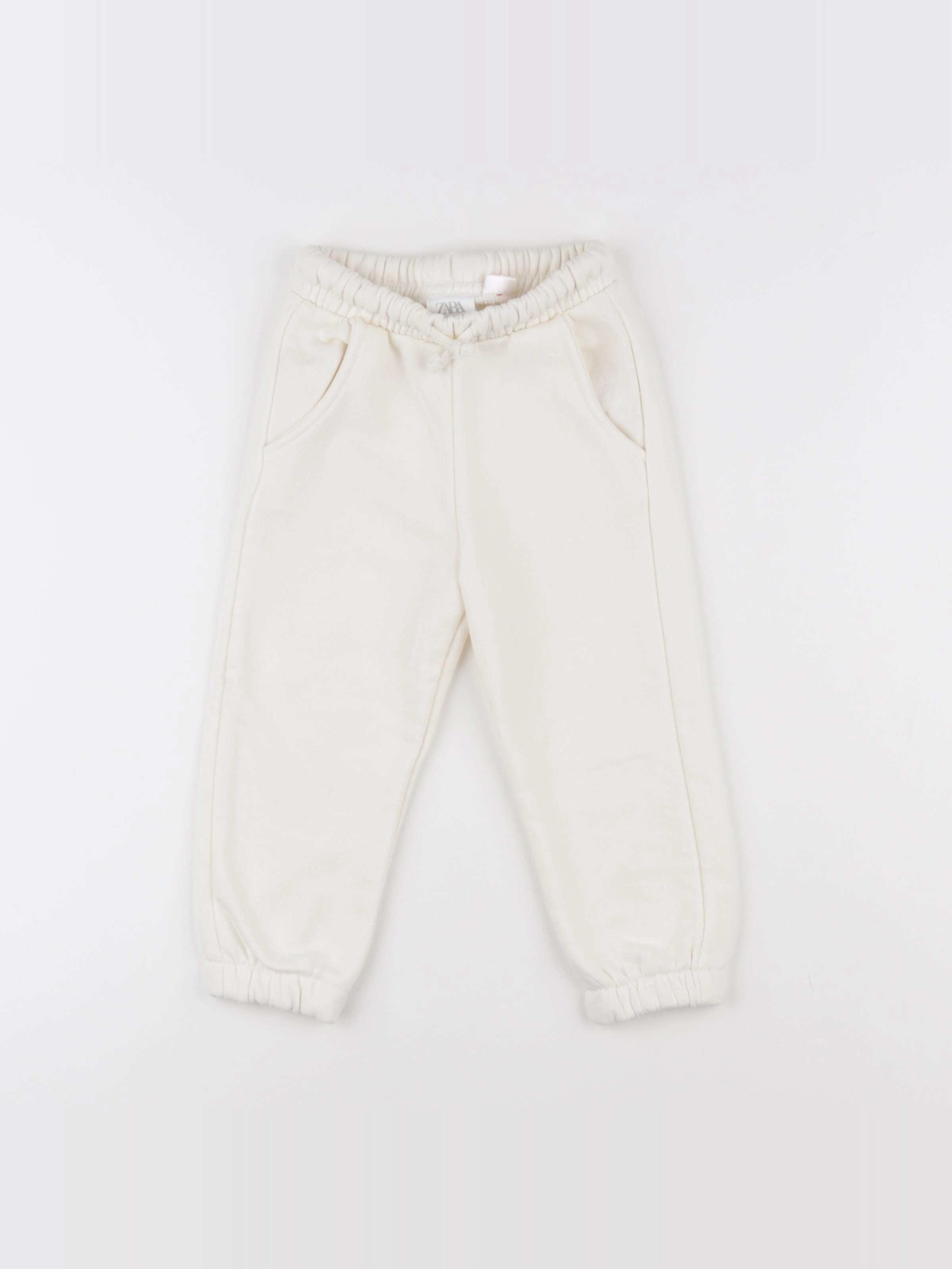 Zara - jogging blanc - 18/24 mois