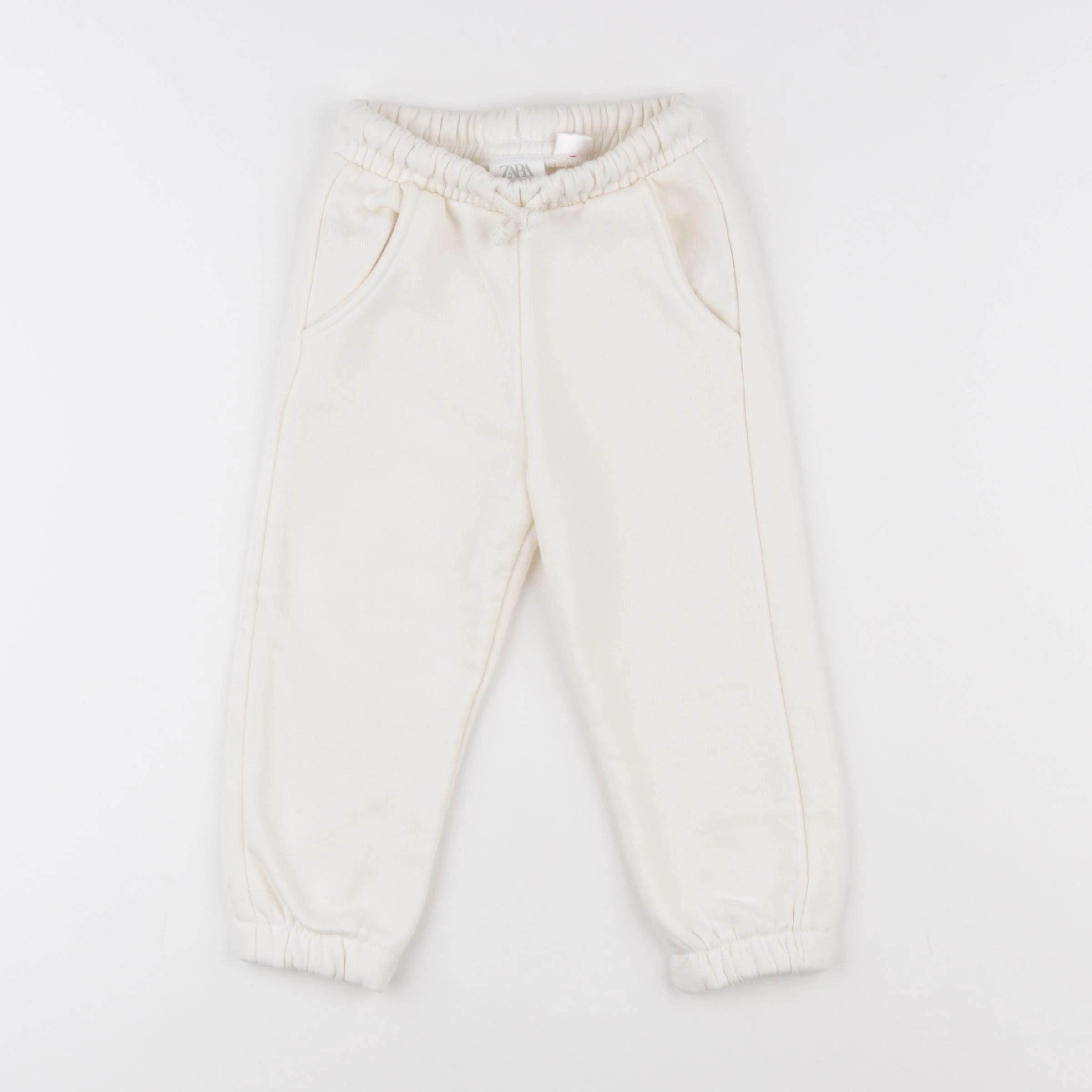 Zara - jogging blanc - 18/24 mois