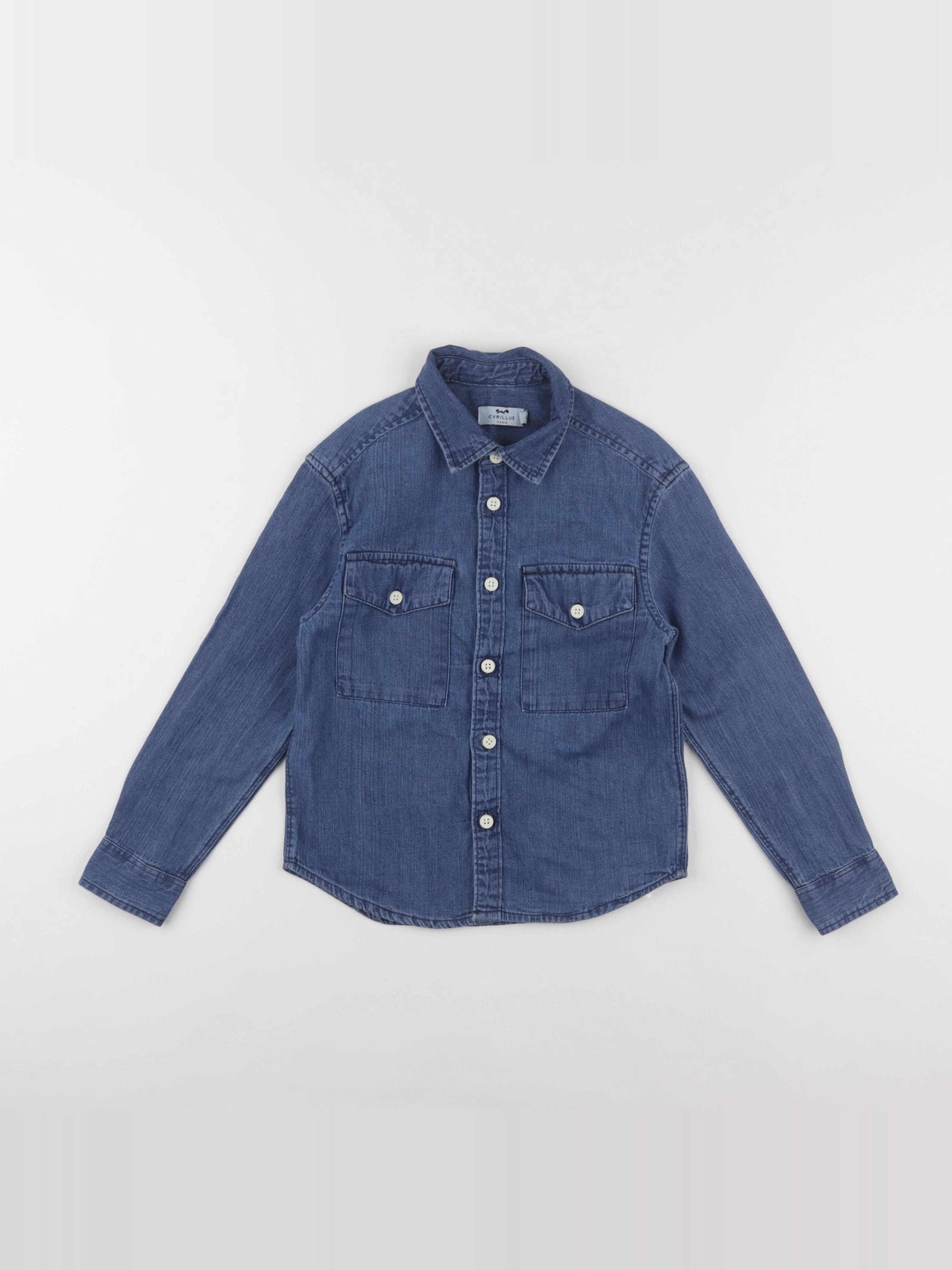 Cyrillus - chemise bleu - 6 ans