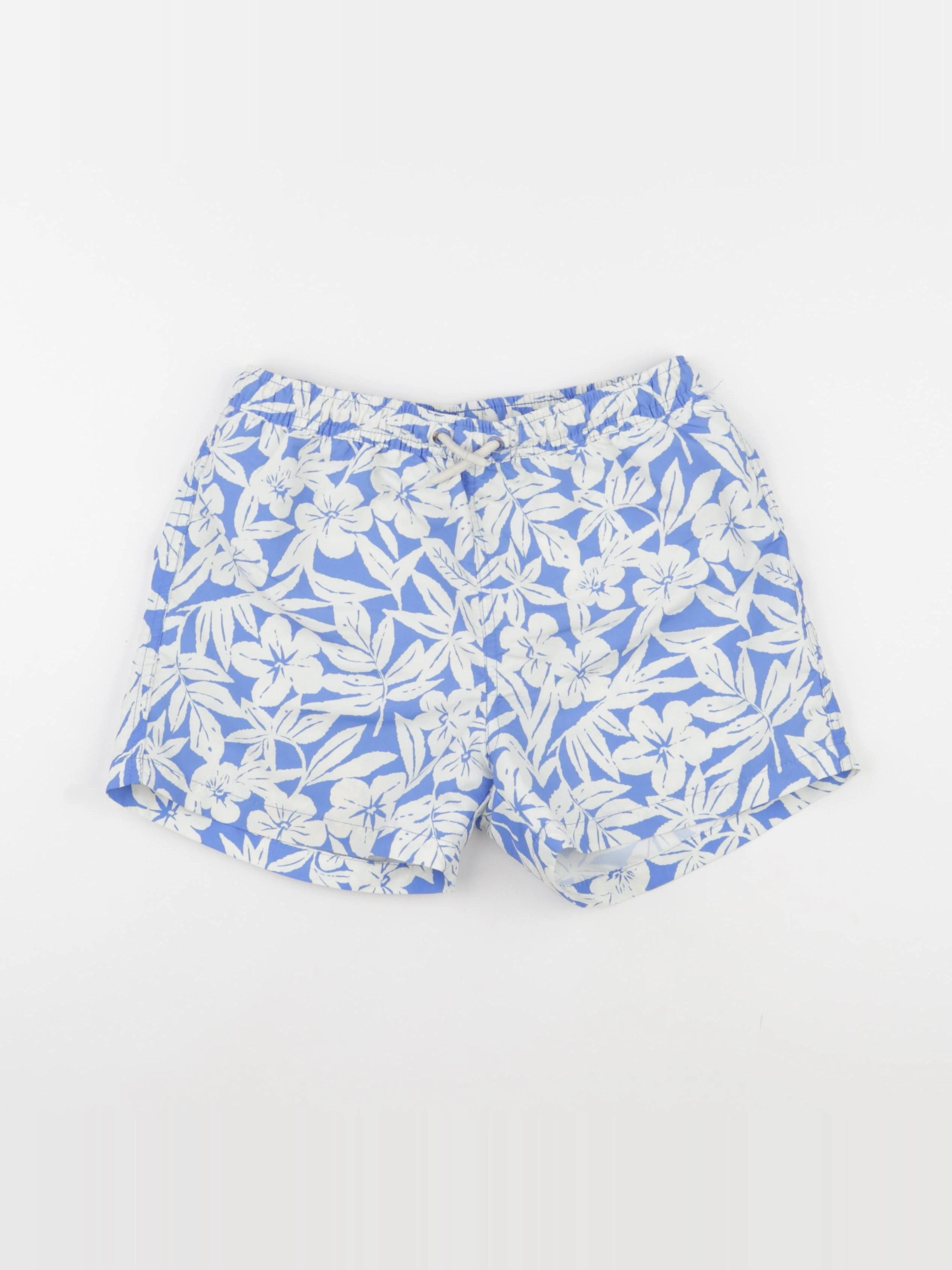Zara - maillot de bain bleu, blanc - 11/12 ans