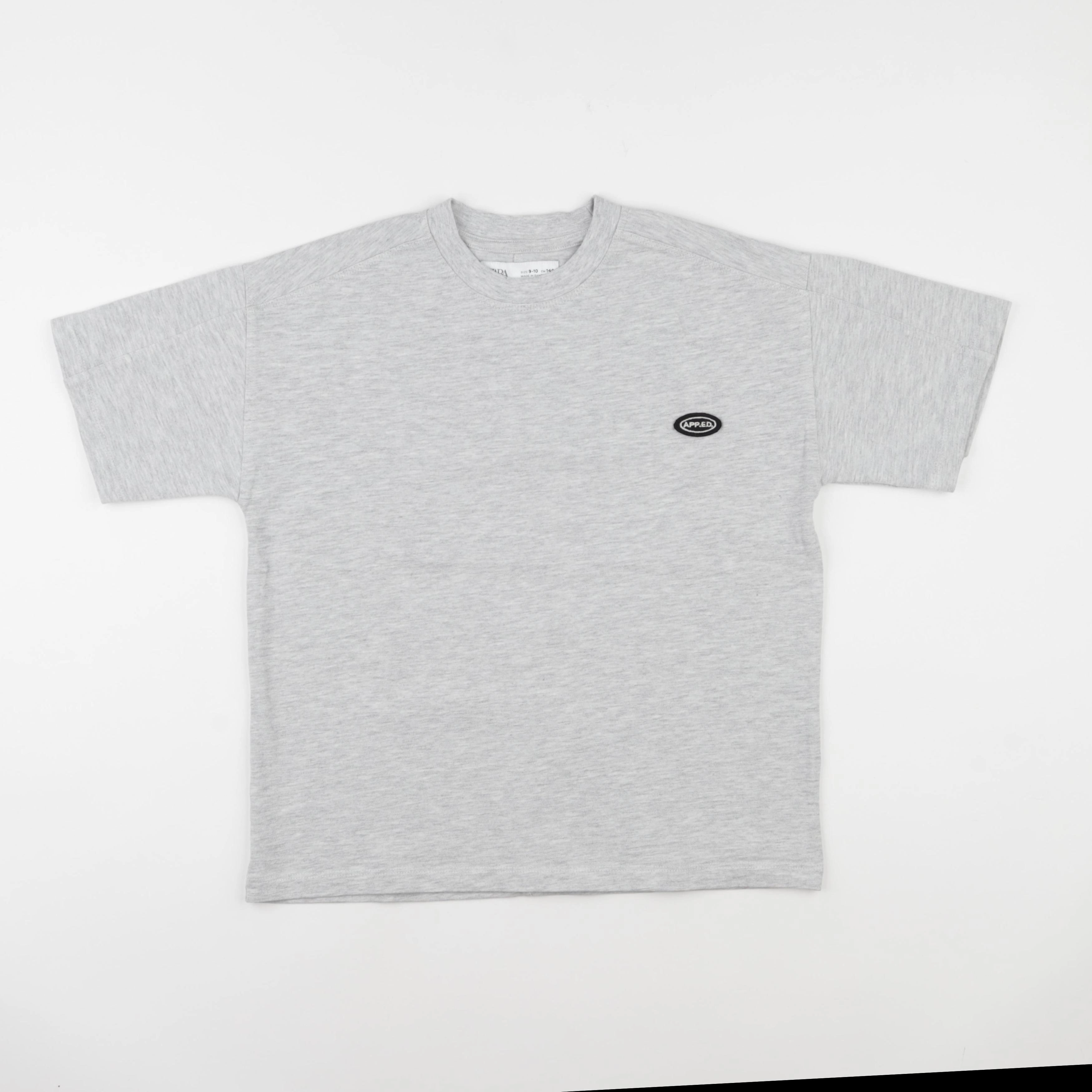 Zara - tee-shirt gris - 8/9 ans