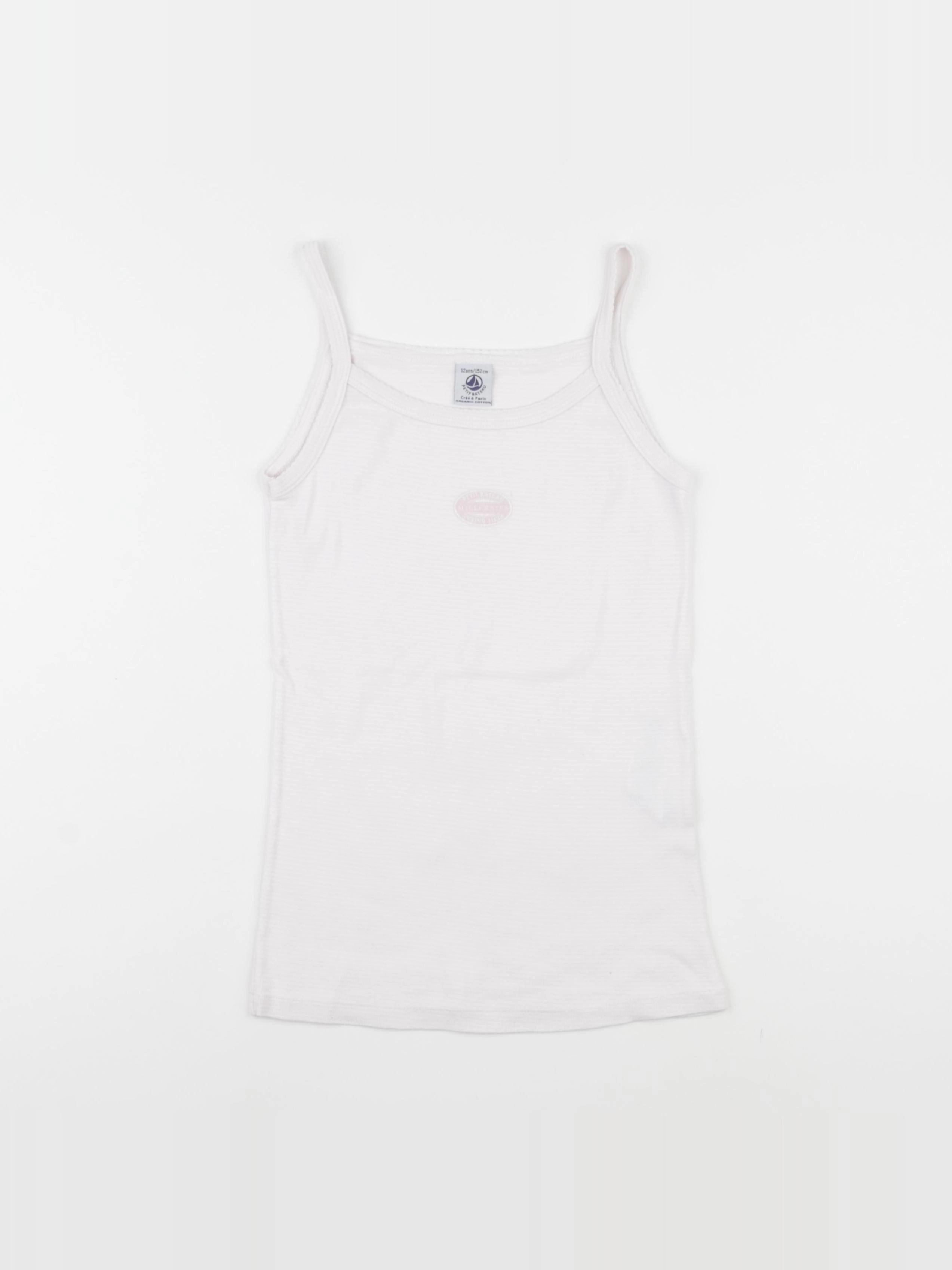 Petit Bateau - maillot de corps rose - 12 ans