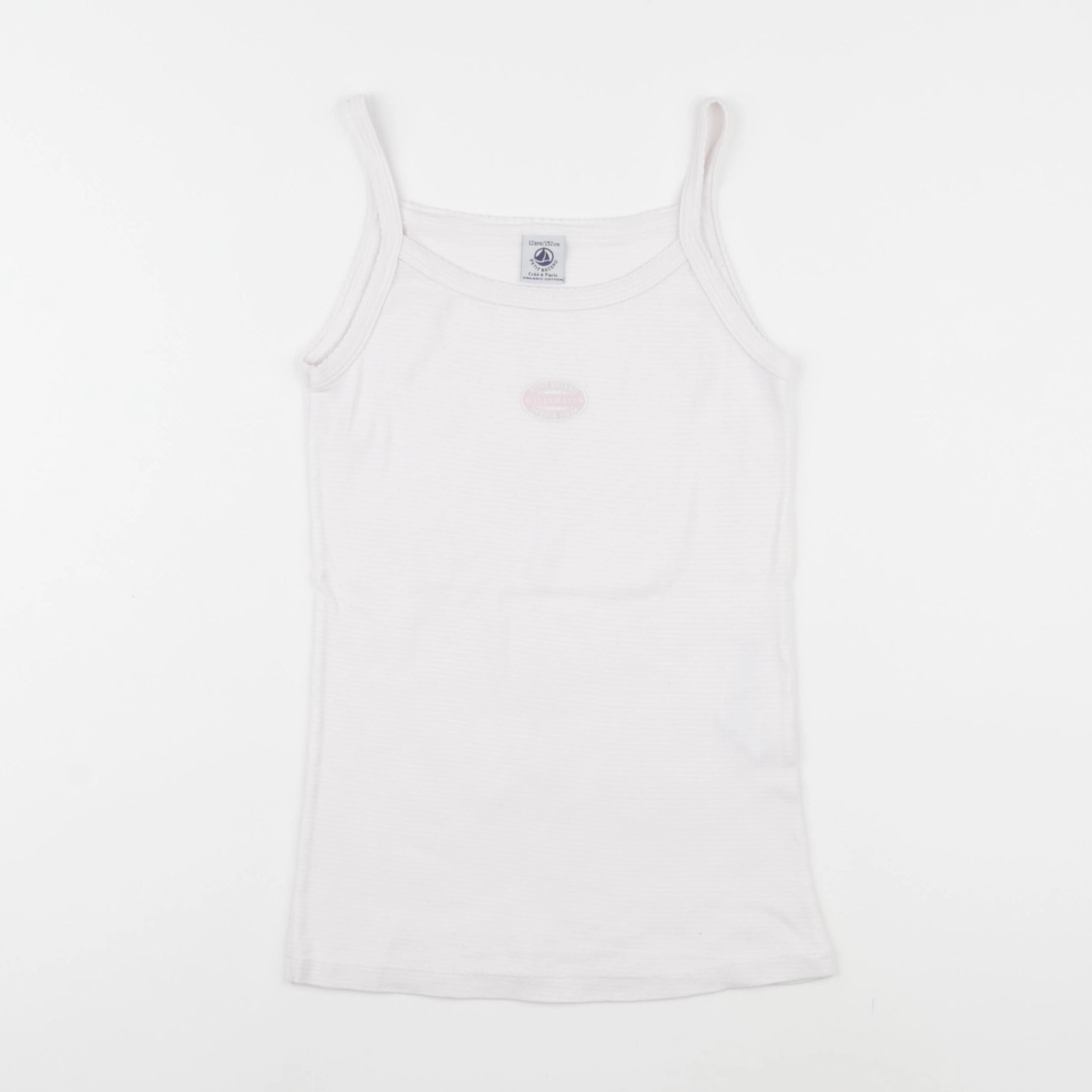 Petit Bateau - maillot de corps rose - 12 ans