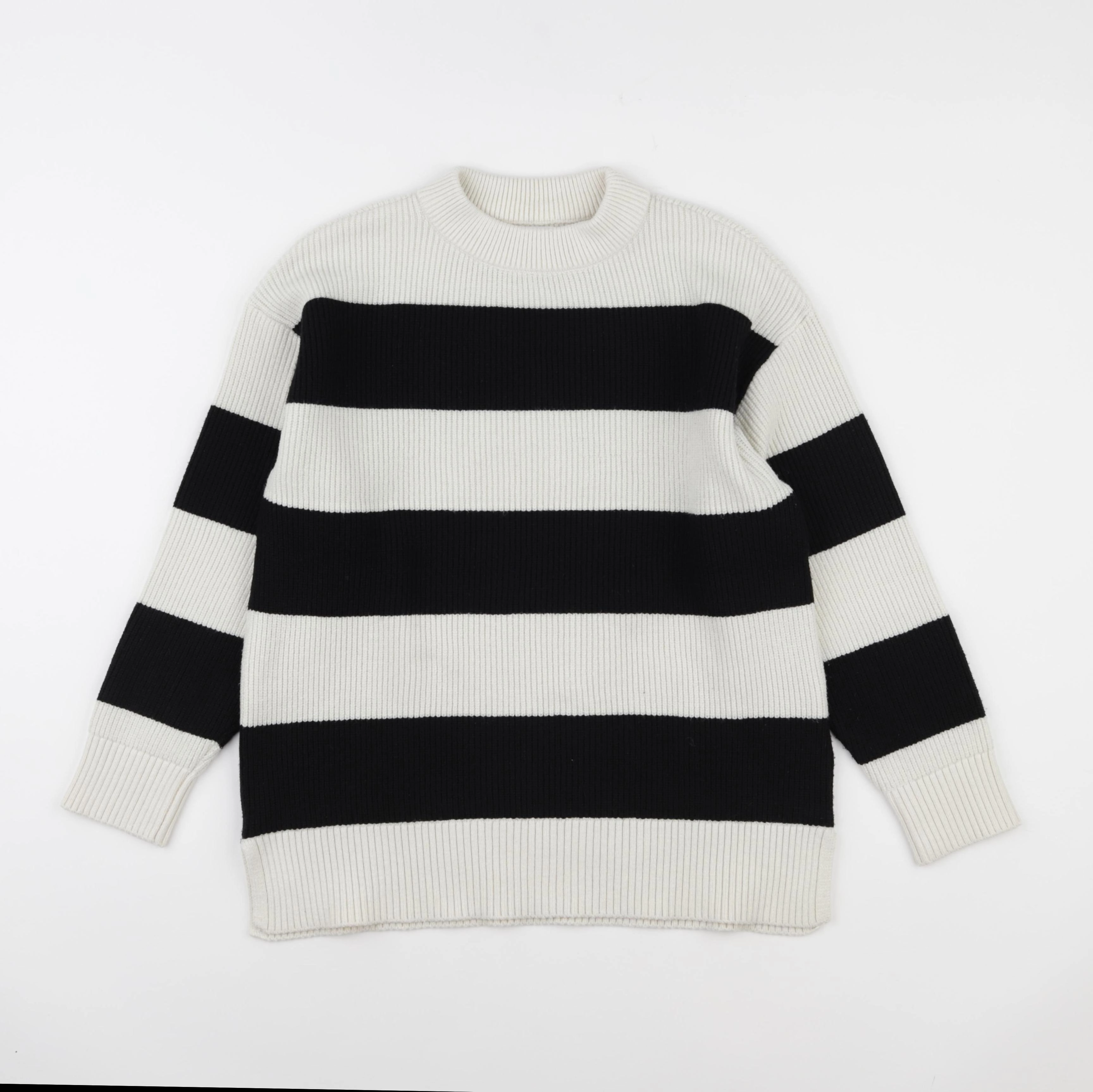 Zara - pull beige, noir - 9/10 ans