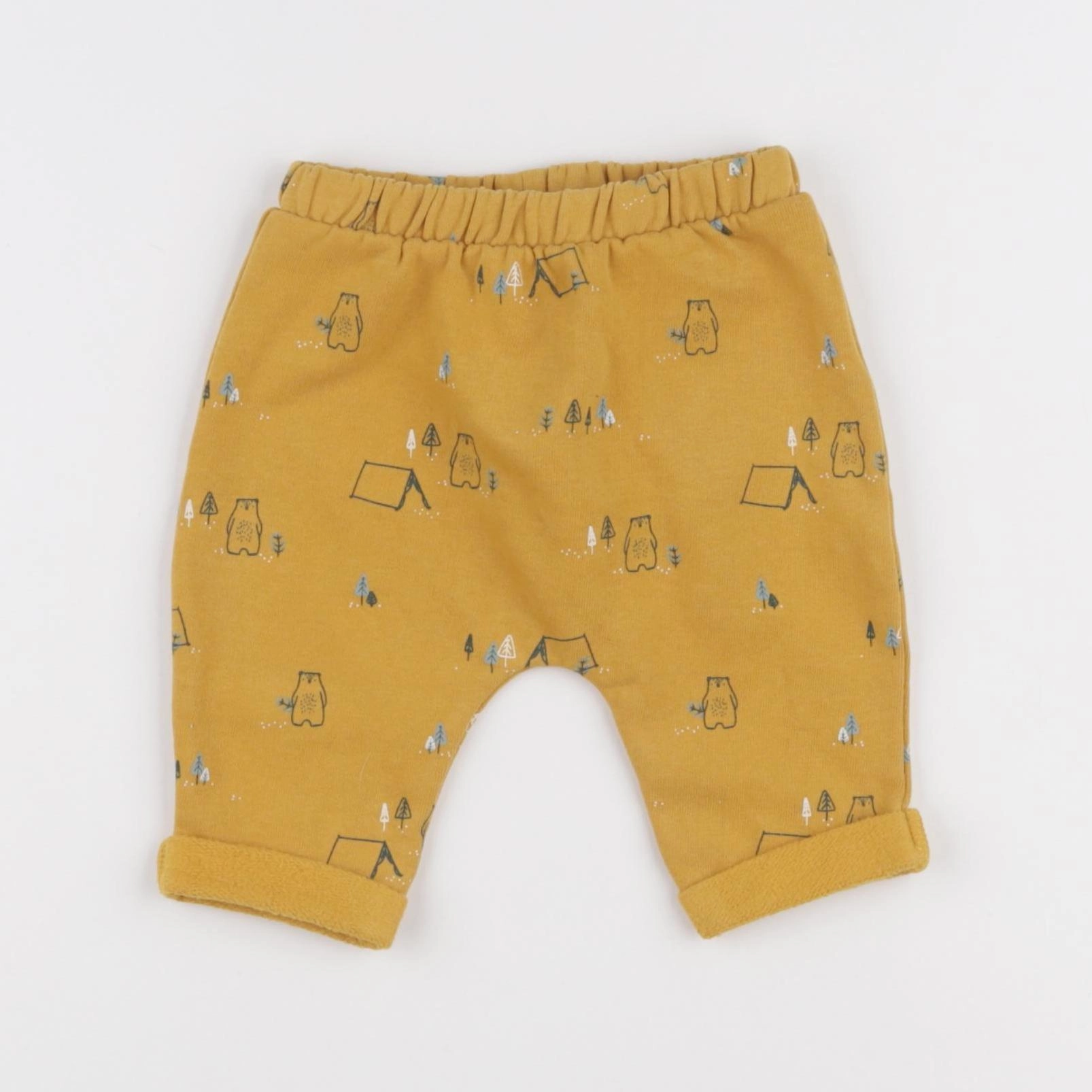Vertbaudet - jogging jaune - 1 mois