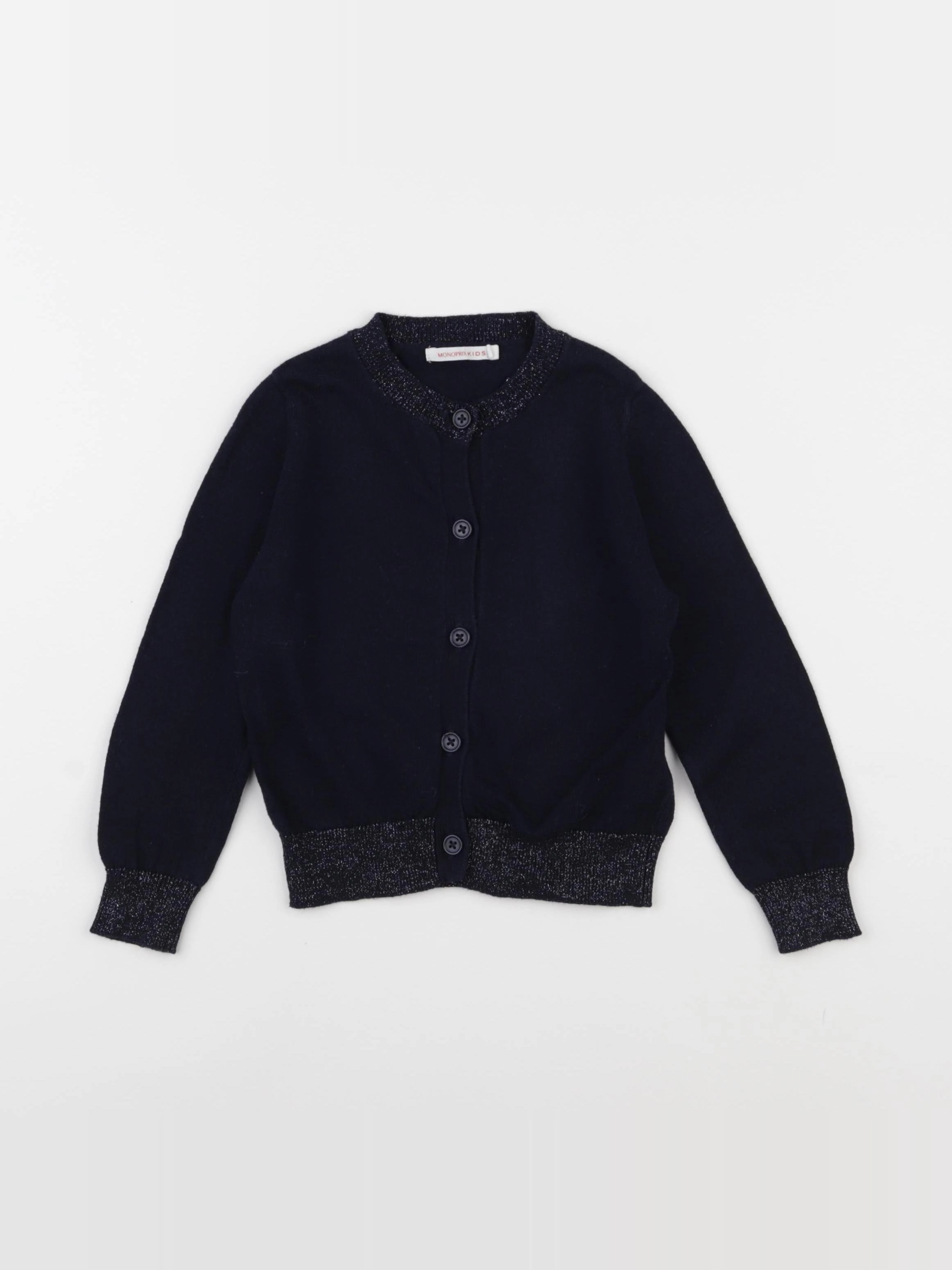Monoprix - gilet bleu - 3 ans