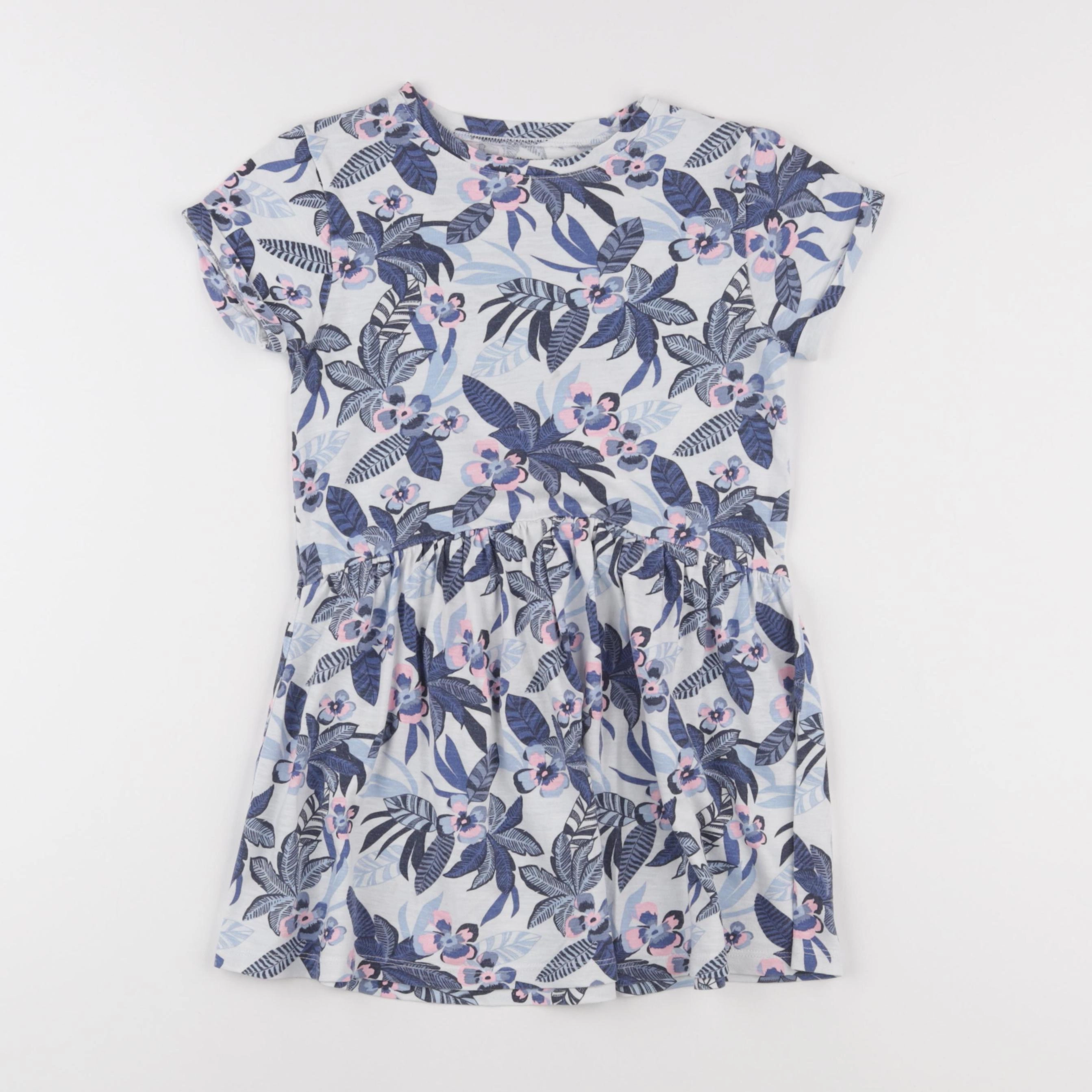 Vertbaudet - robe bleu - 6 ans