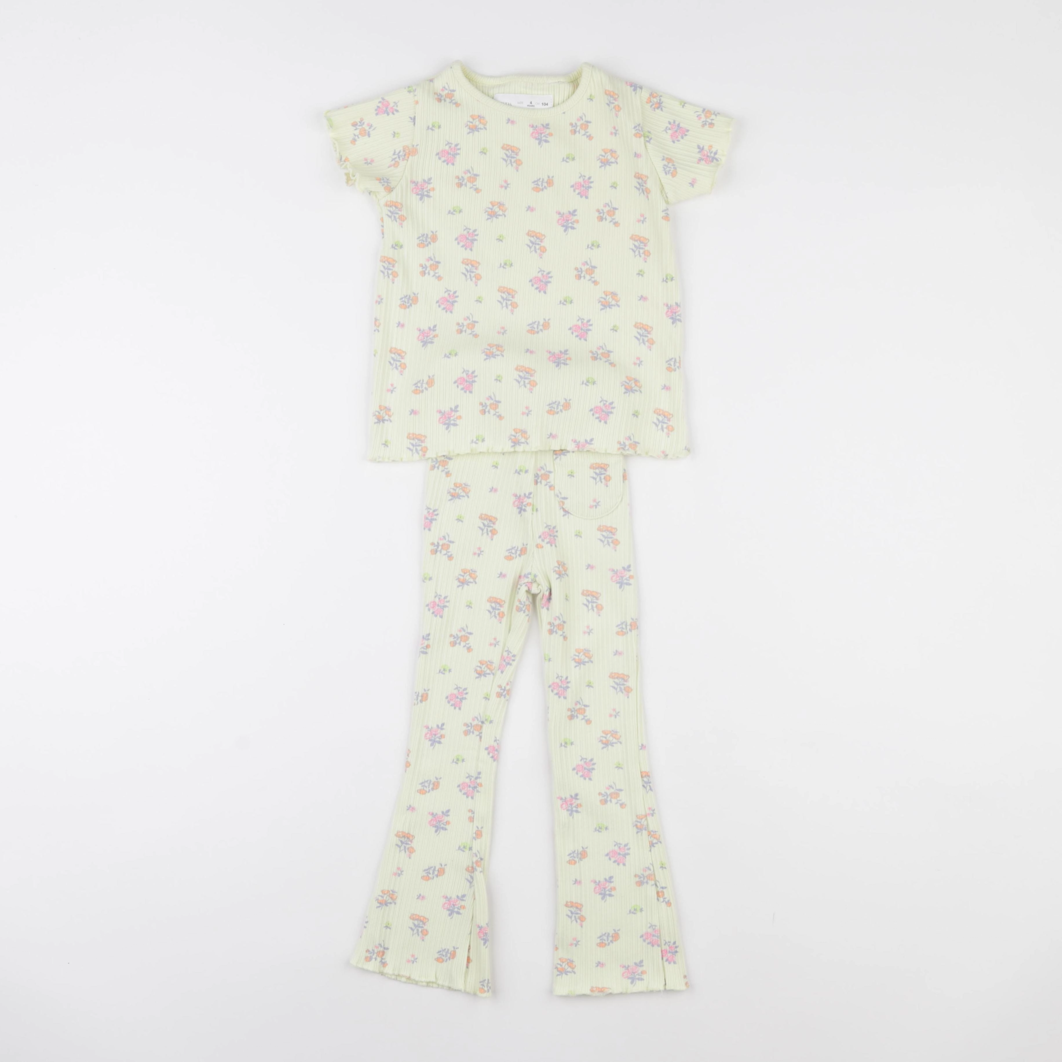 Zara - pyjama coton jaune - 4 ans