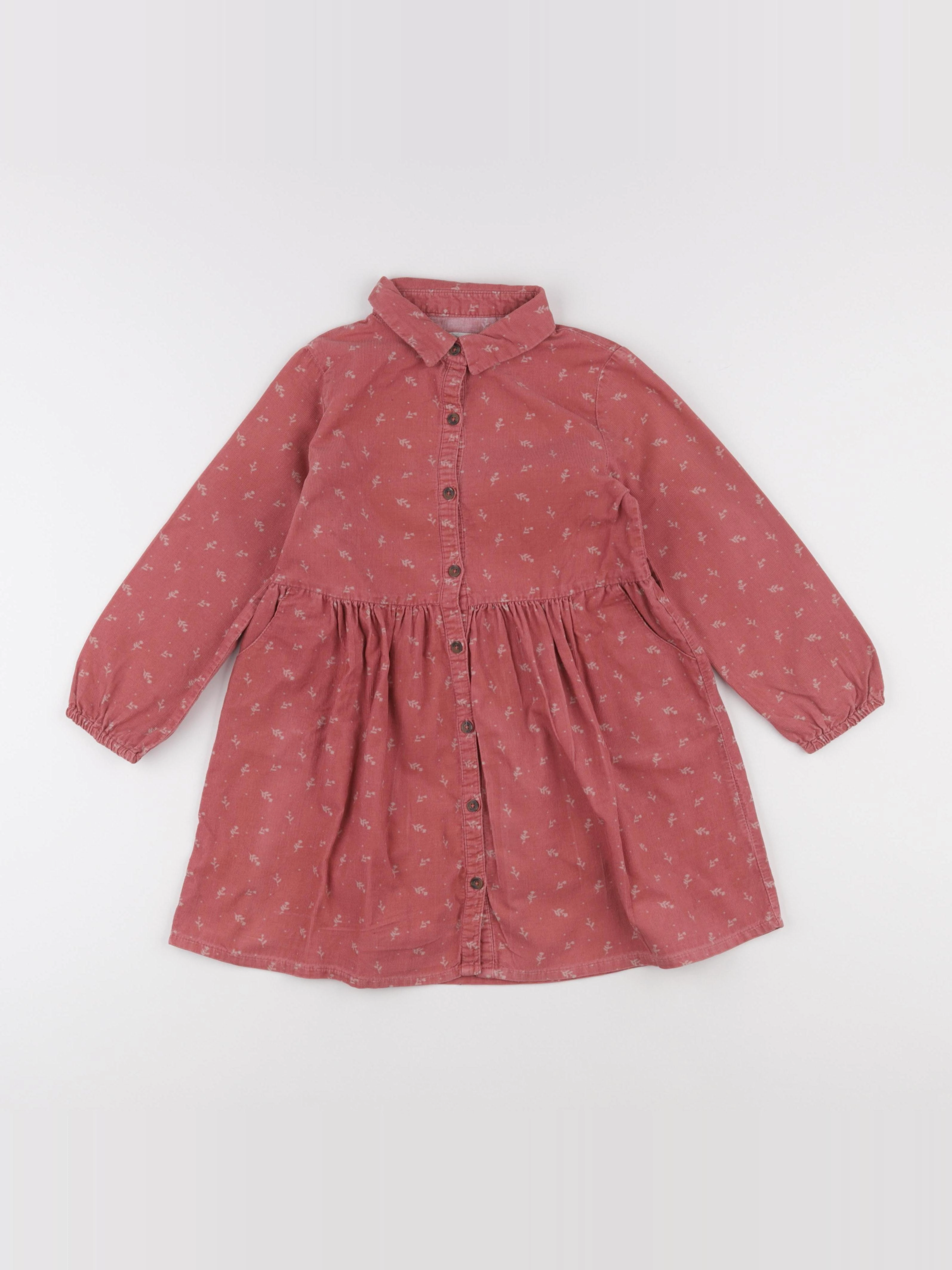 Vertbaudet - robe rose - 6 ans