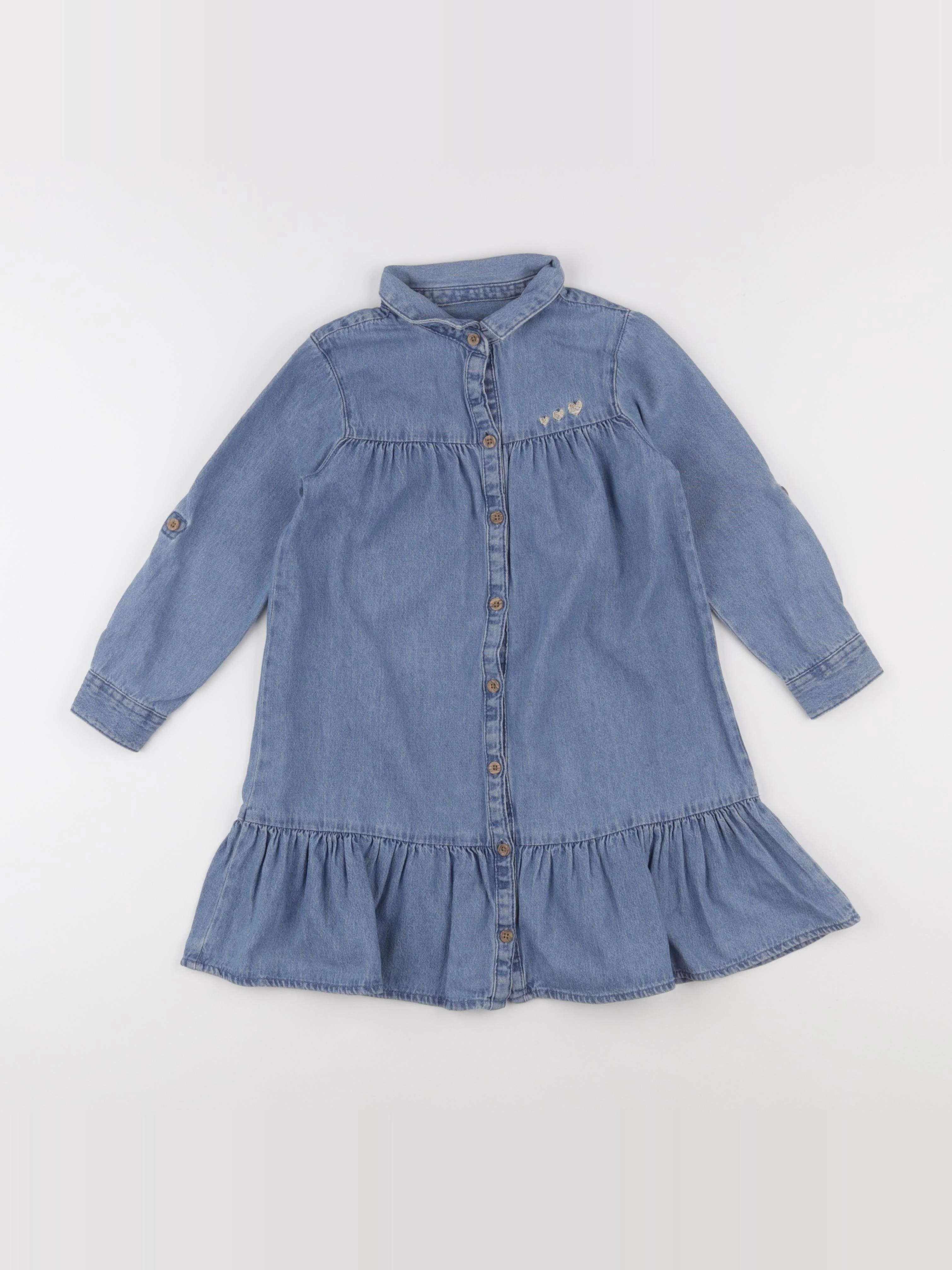 Vertbaudet - robe bleu - 6 ans