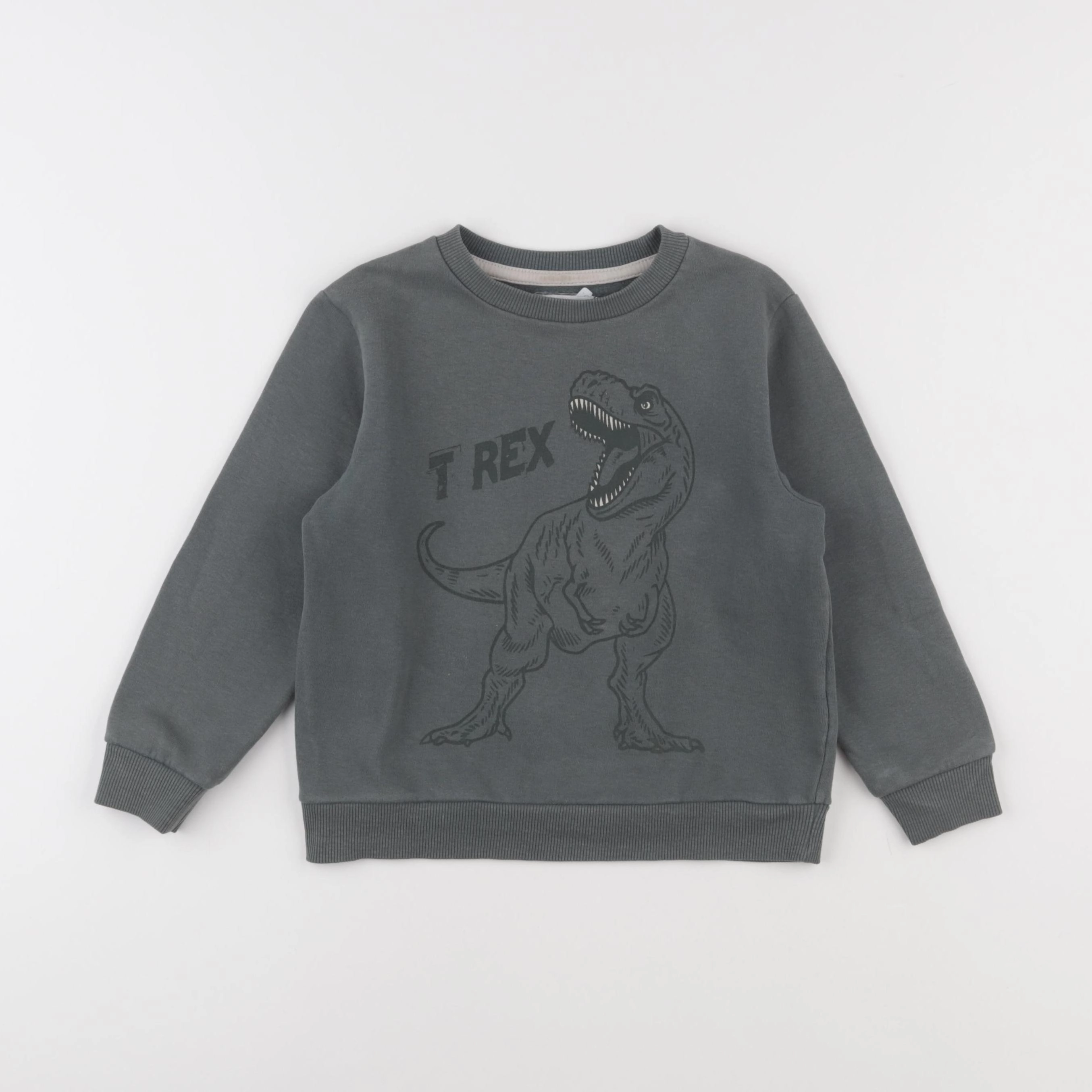 Vertbaudet - sweat vert - 5 ans