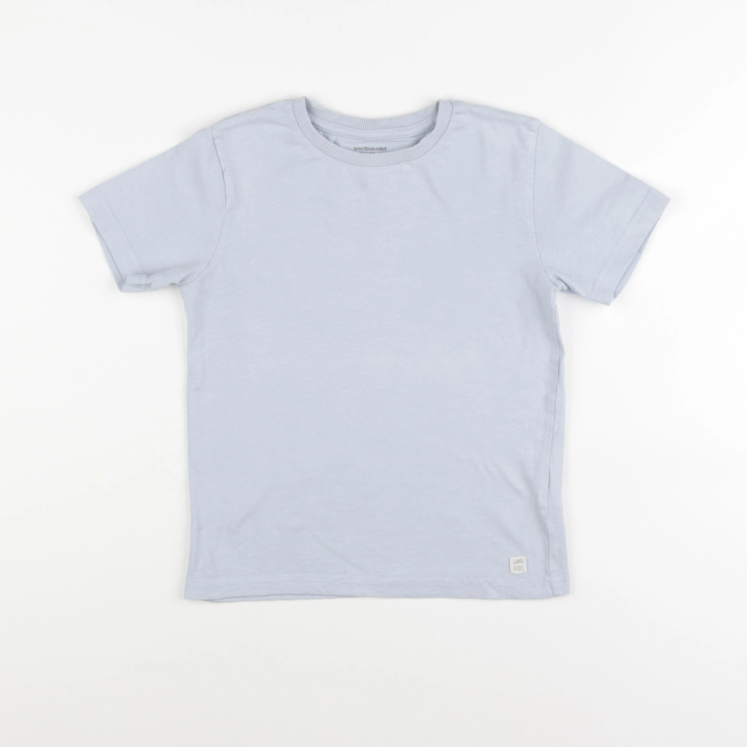 Vertbaudet - tee-shirt bleu - 8 ans