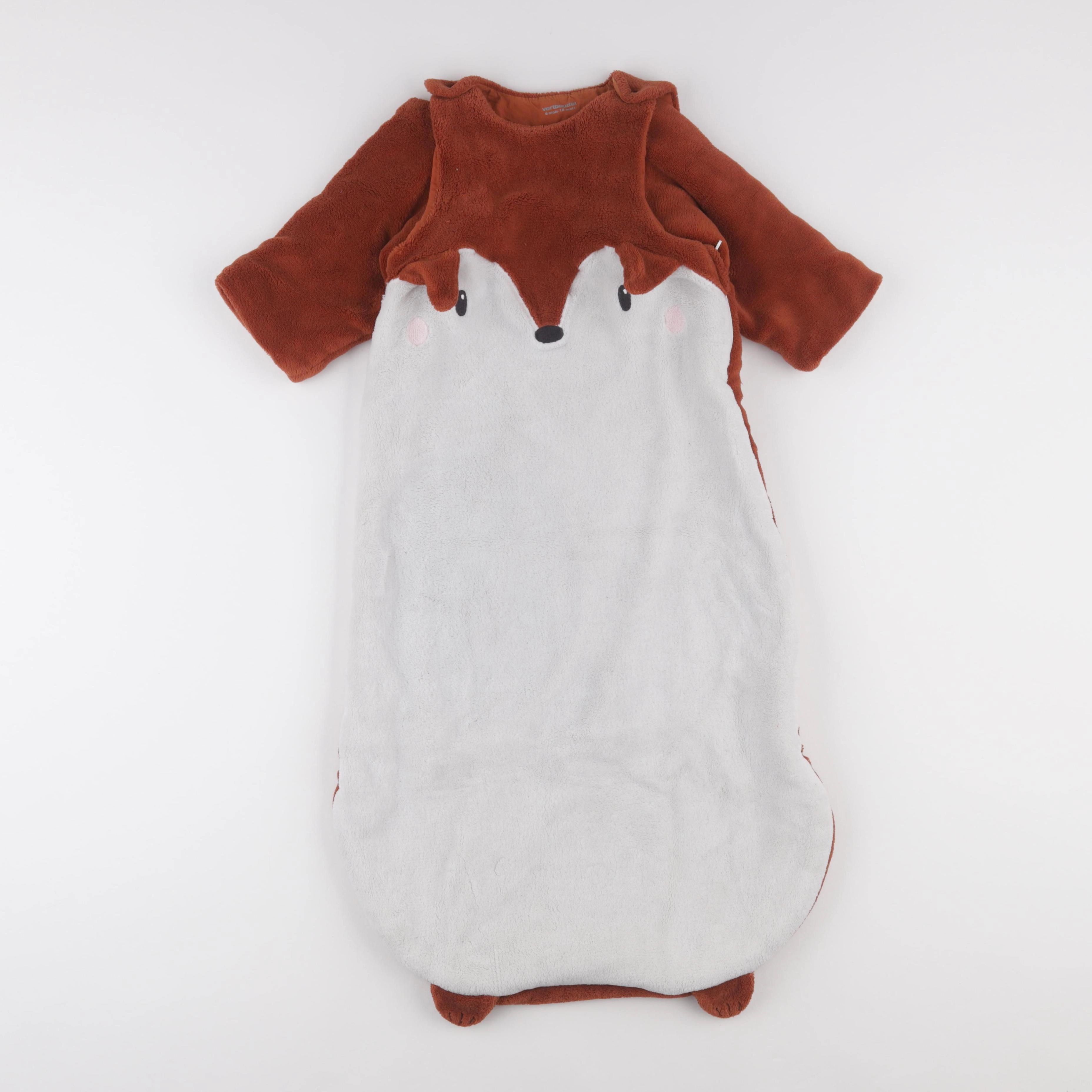 Vertbaudet - gigoteuse TOG 3 marron, blanc - 6/18 mois