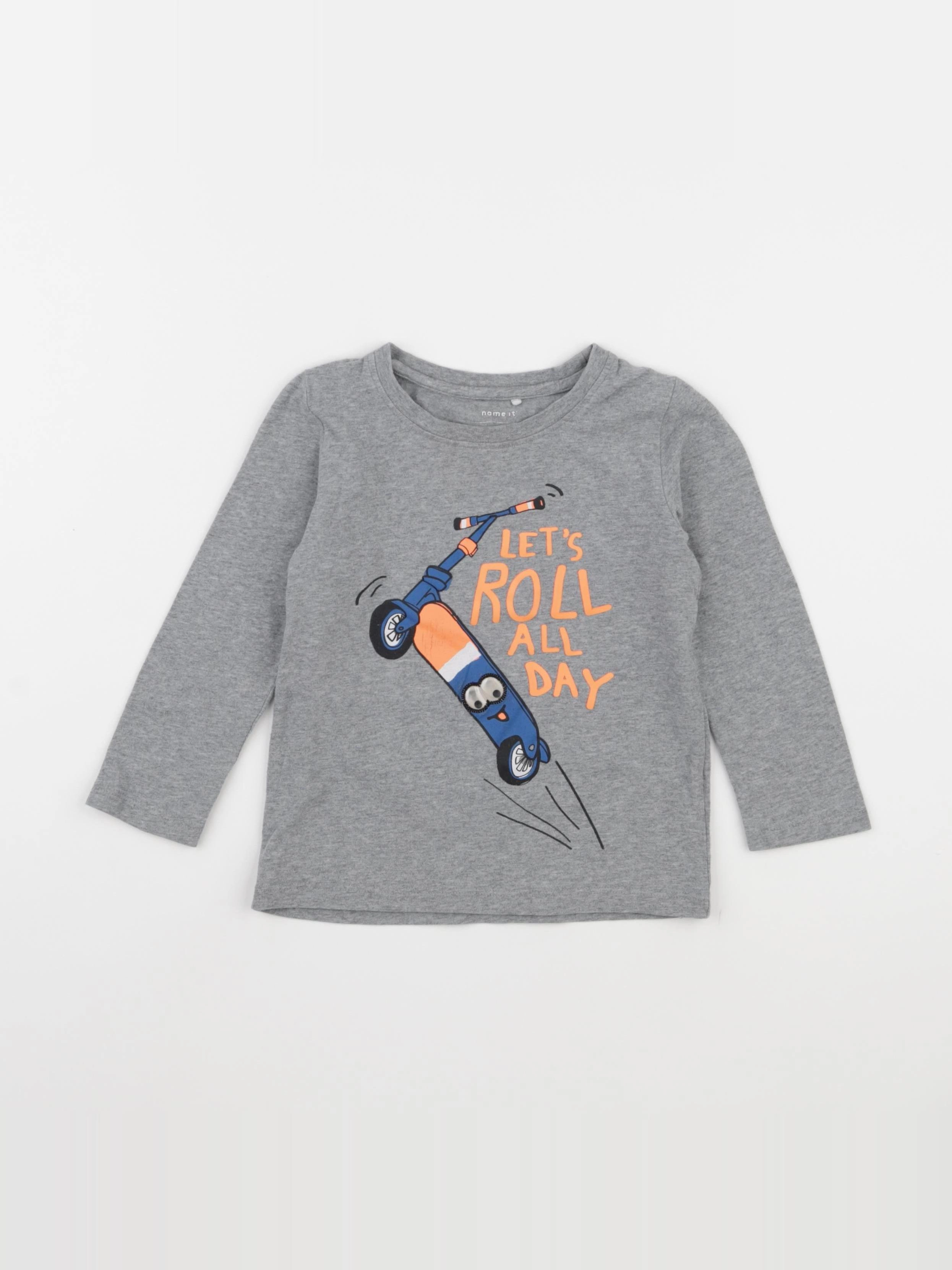 Name it - tee-shirt gris - 18/24 mois