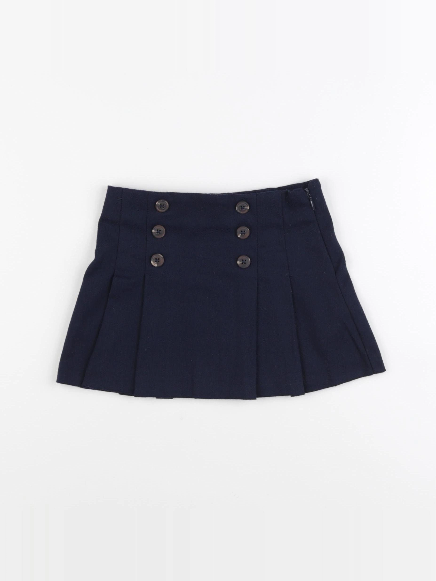 Vertbaudet - jupe bleu - 4 ans