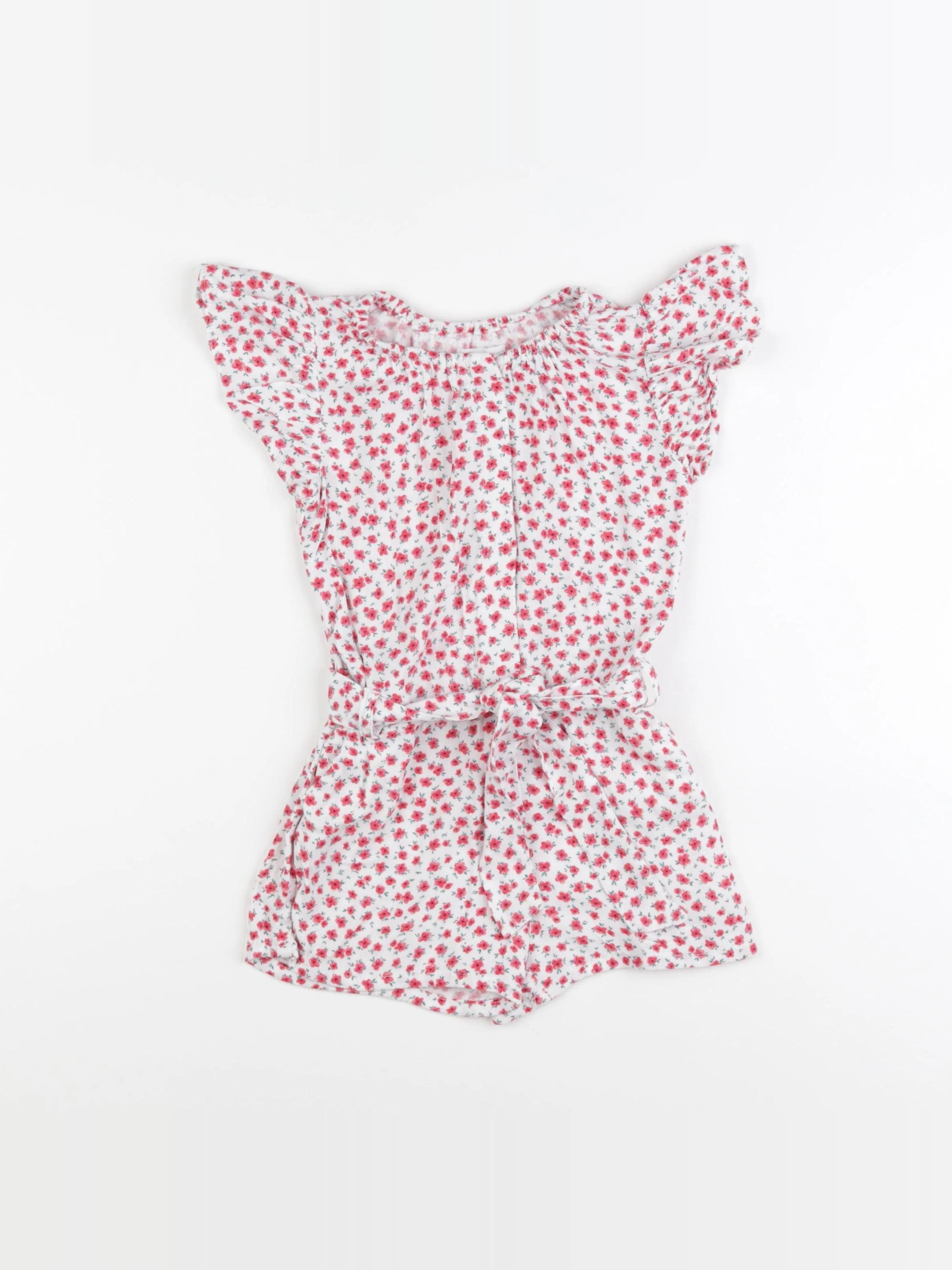 Vertbaudet - combinaison rouge - 4 ans