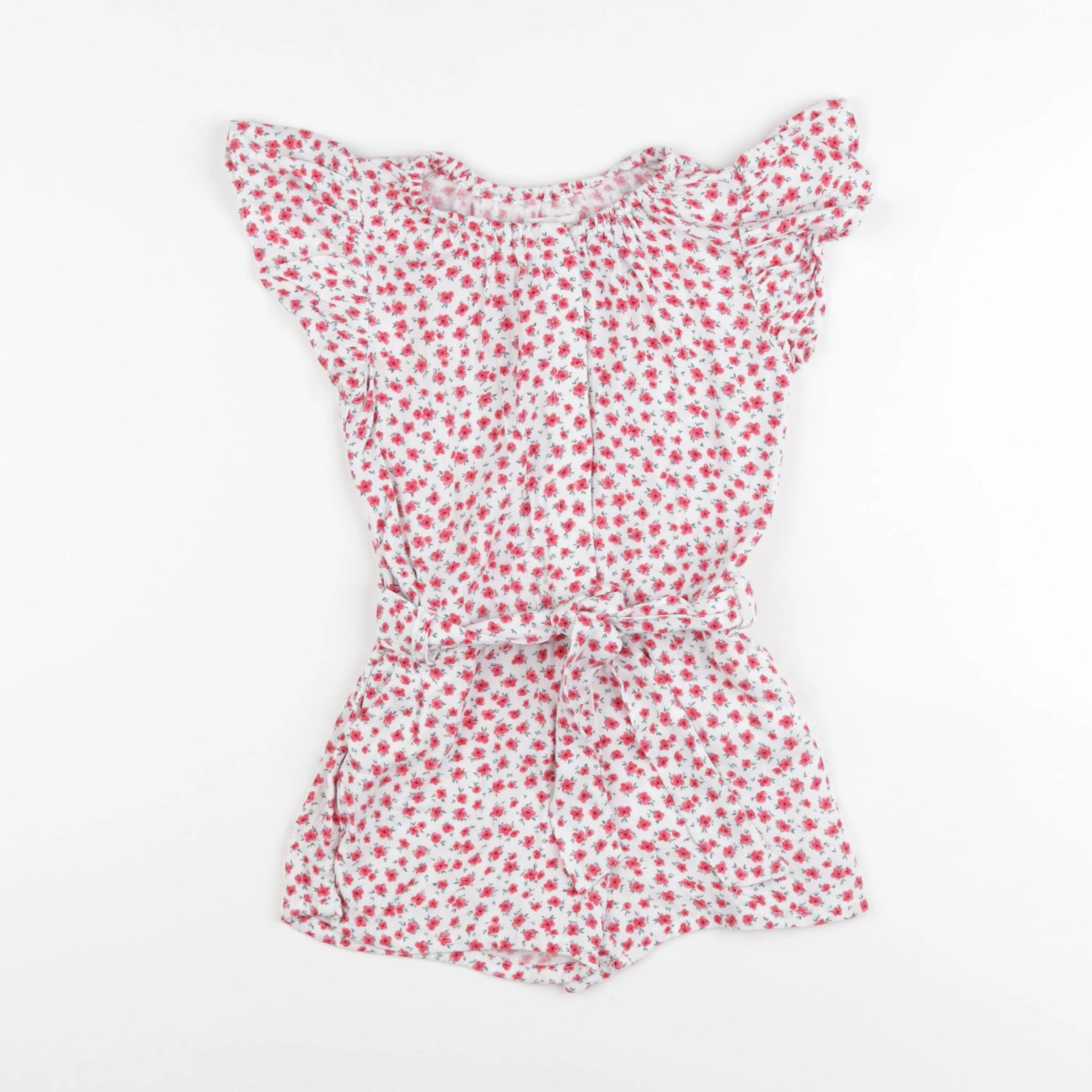 Vertbaudet - combinaison rouge - 4 ans