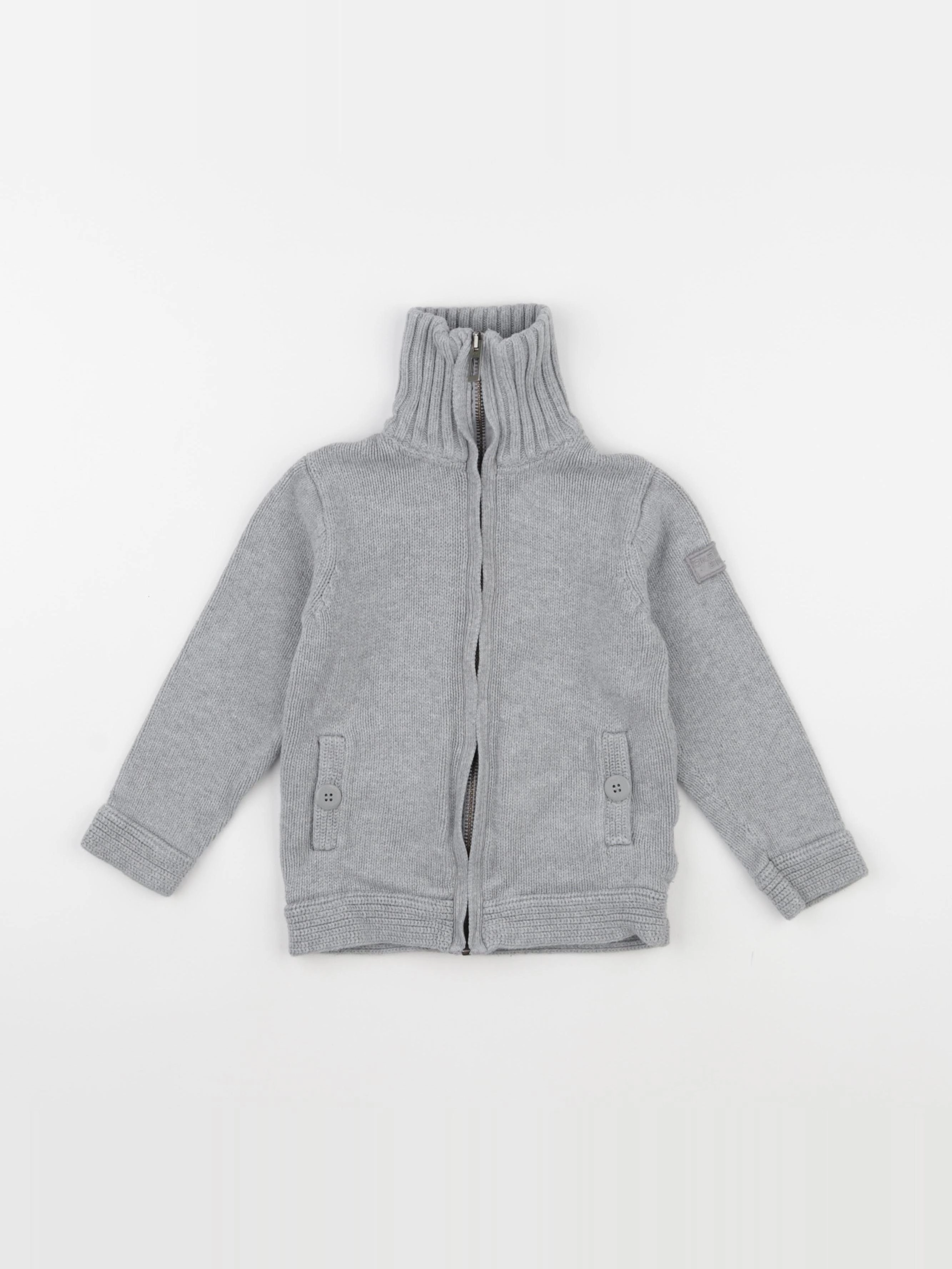 Okaidi - gilet gris - 3 ans