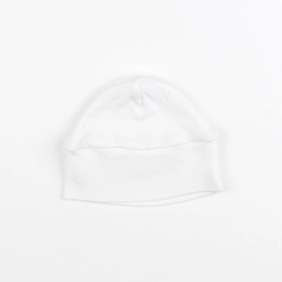 Vertbaudet - bonnet de naissance blanc - 1 mois