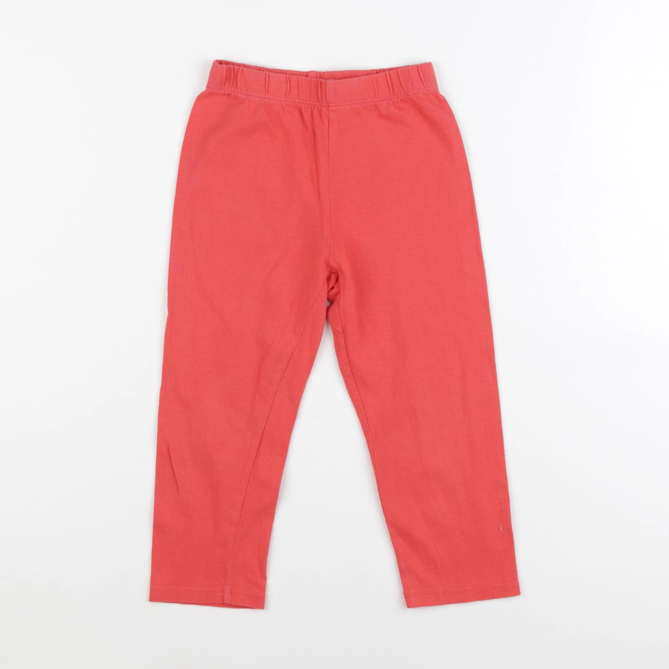 Vertbaudet - legging rouge - 3 ans