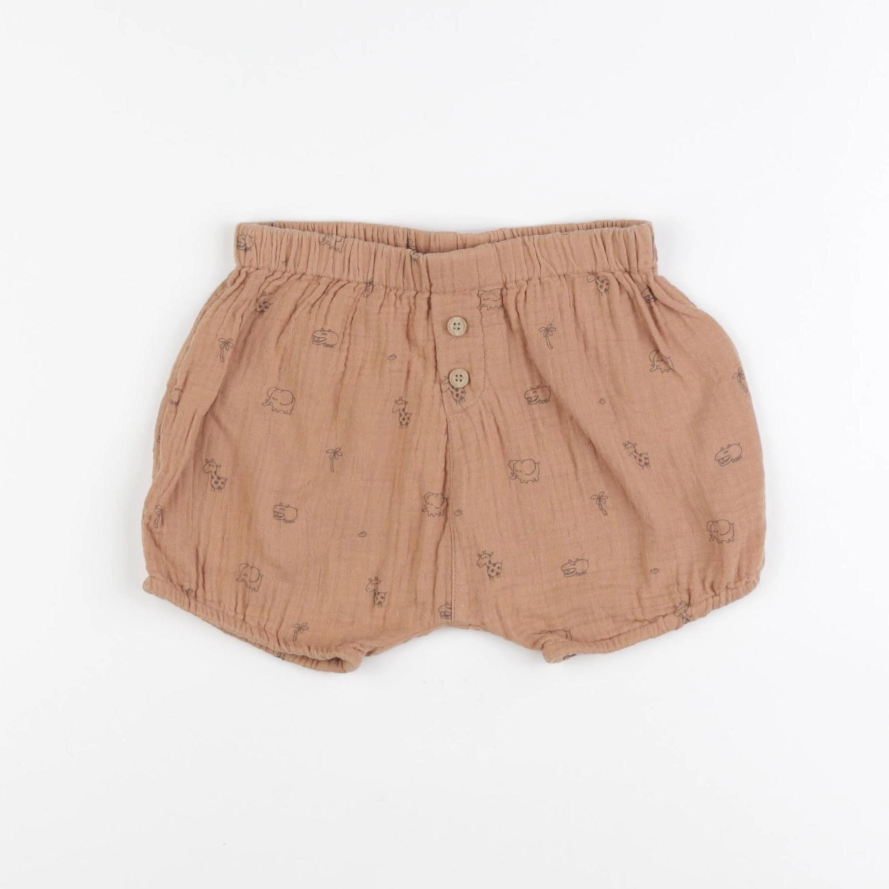 Vertbaudet - bloomer marron - 18 mois